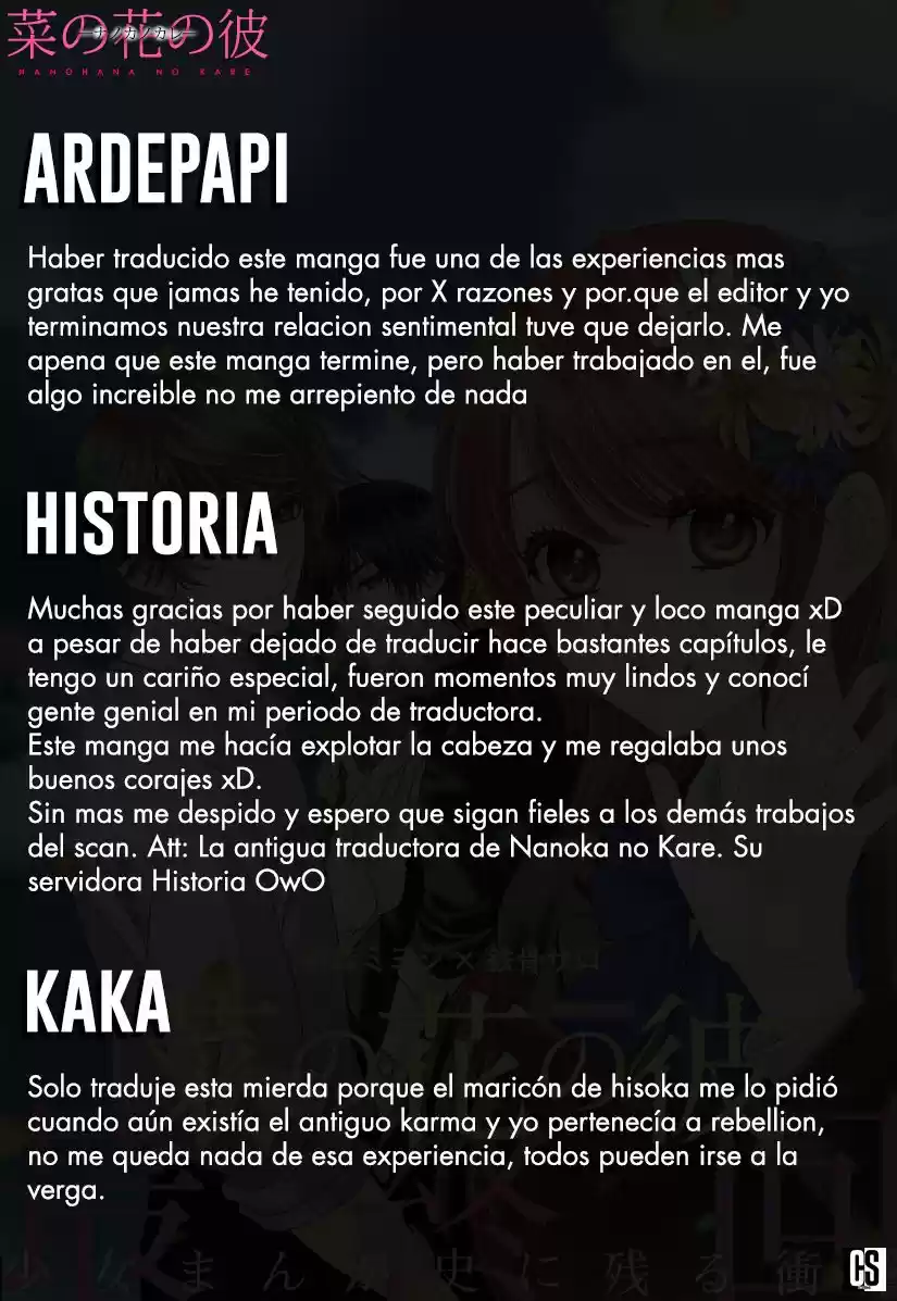 Nanohana No Kare ─ Nanoka No Kare ─ - Capítulo 84 - Página 50 - LectorTMOo