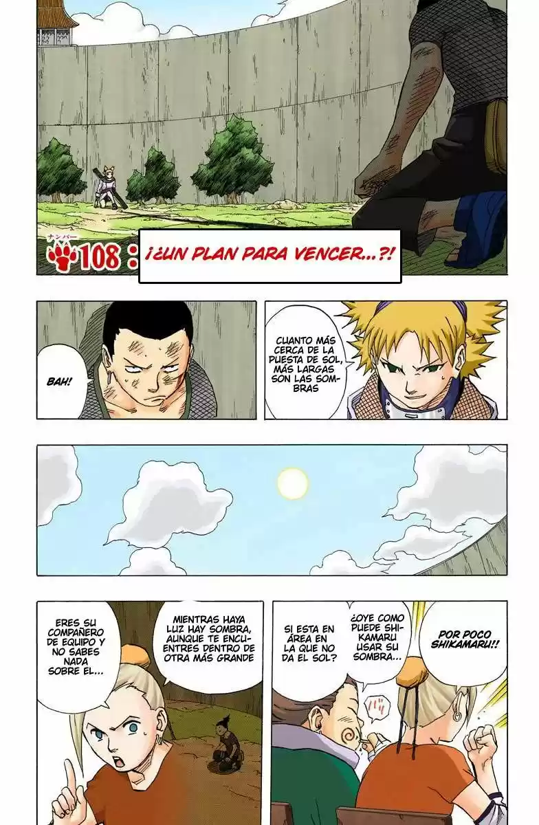 Naruto Color Oficial - Capítulo 108 - Página 1 - LectorTMOo