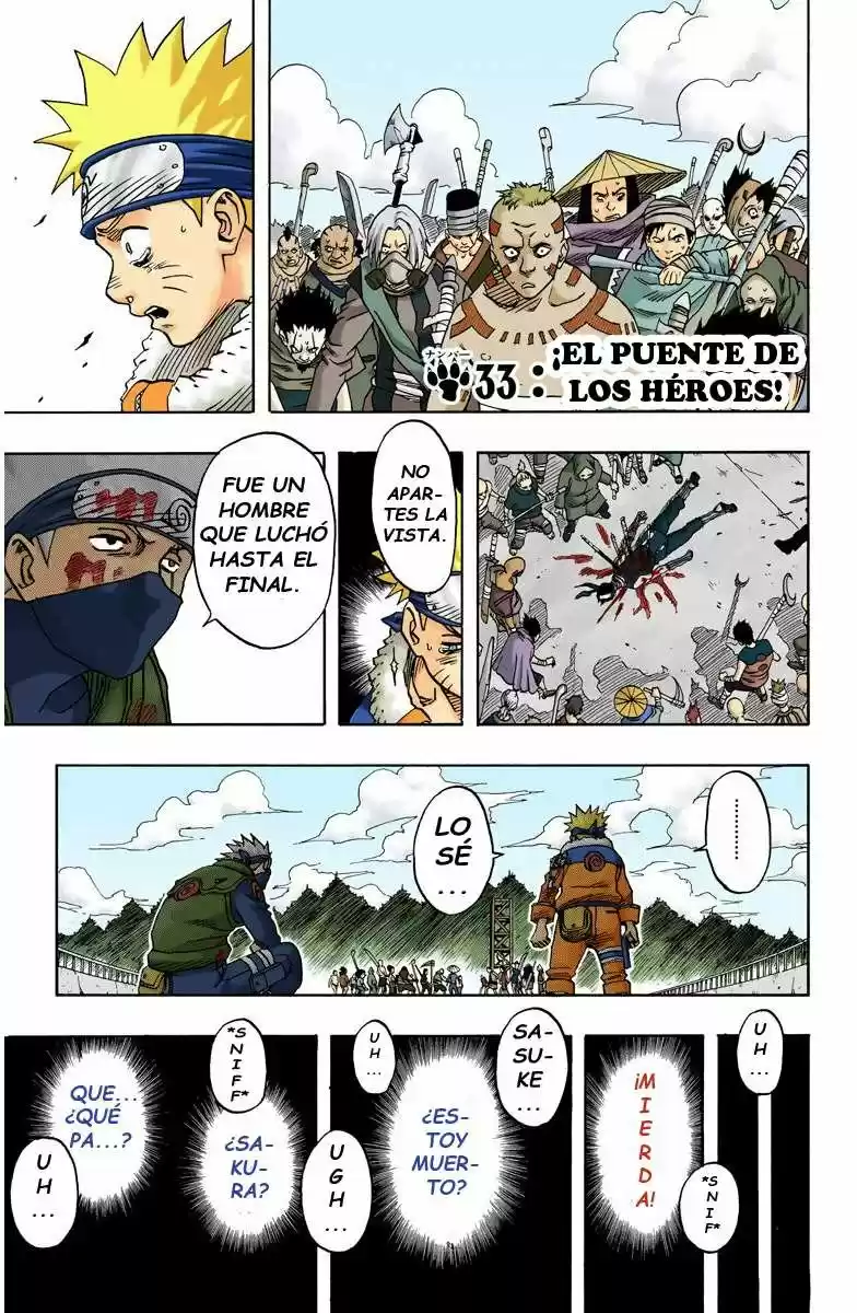 Naruto Color Oficial - Capítulo 33 - Página 1 - LectorTMOo