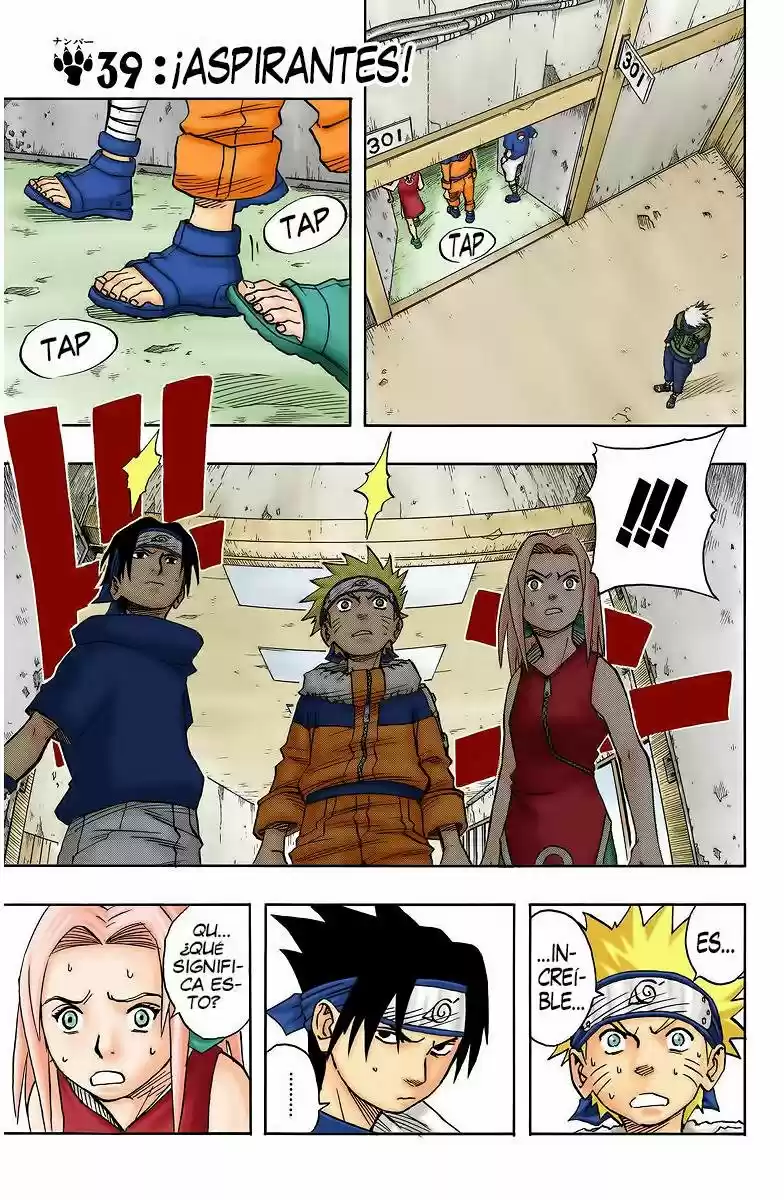 Naruto Color Oficial - Capítulo 39 - Página 1 - LectorTMOo