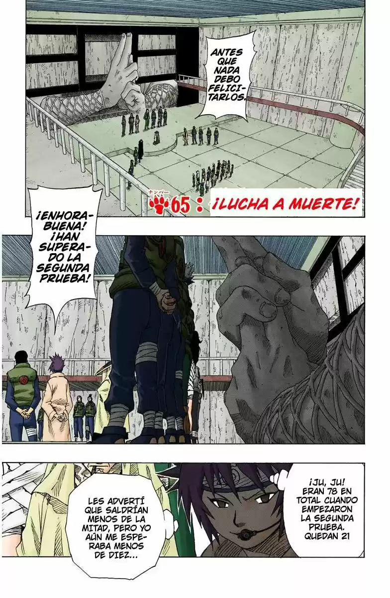Naruto Color Oficial - Capítulo 65 - Página 1 - LectorTMOo