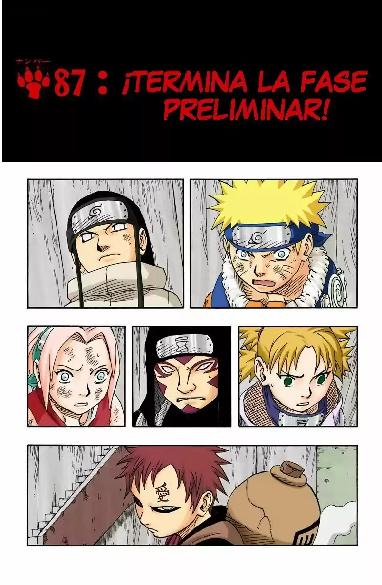 Naruto Color Oficial - Capítulo 87 - Página 1 - LectorTMOo