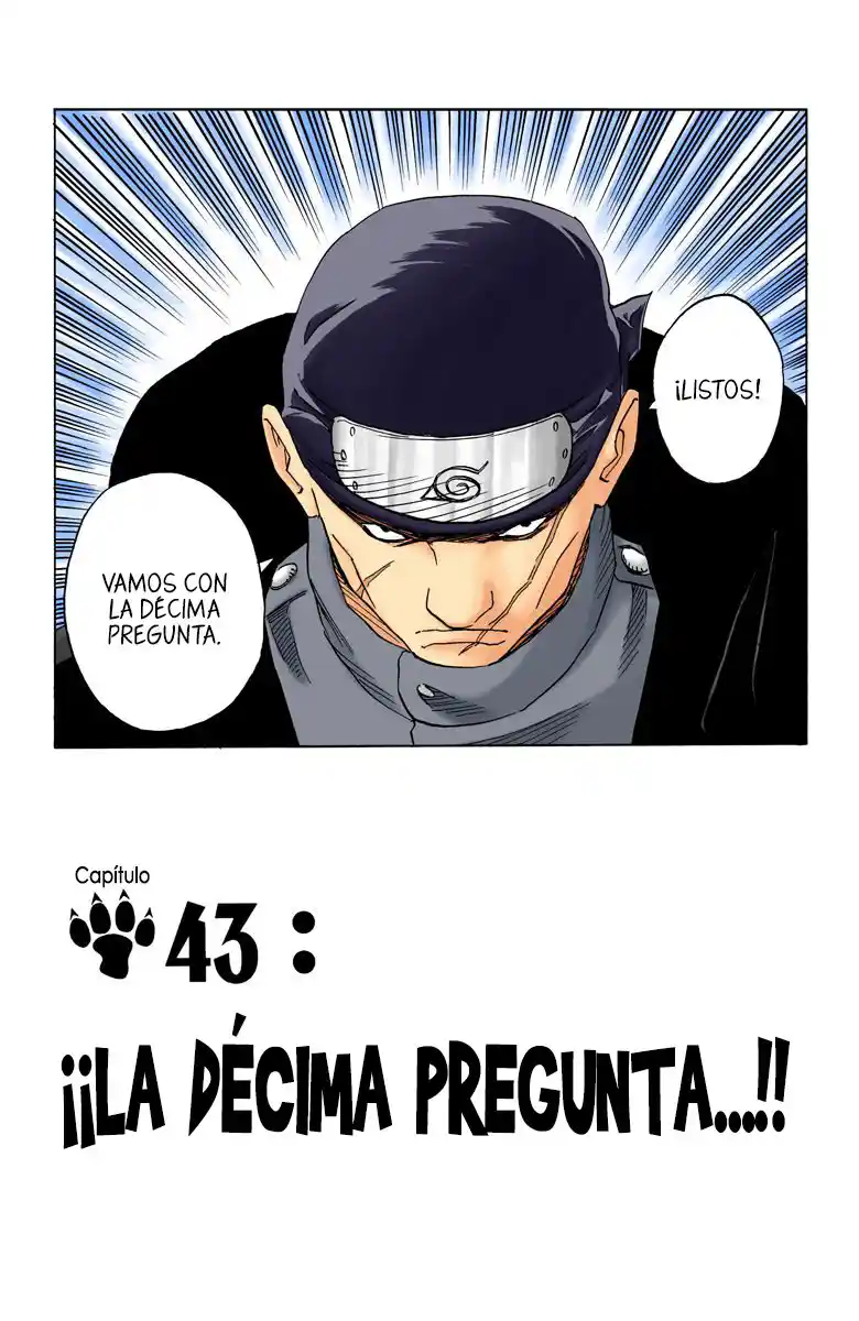 Naruto Full Color - Capítulo 43 - Página 1 - LectorTMOo
