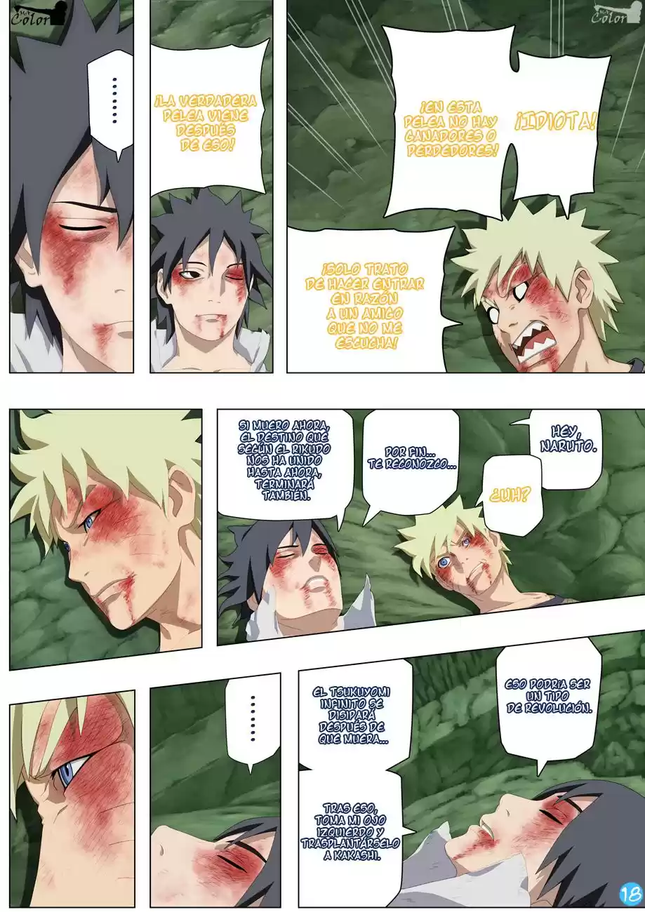 Naruto Full Color - Capítulo 698 - Página 18 - LectorTMOo