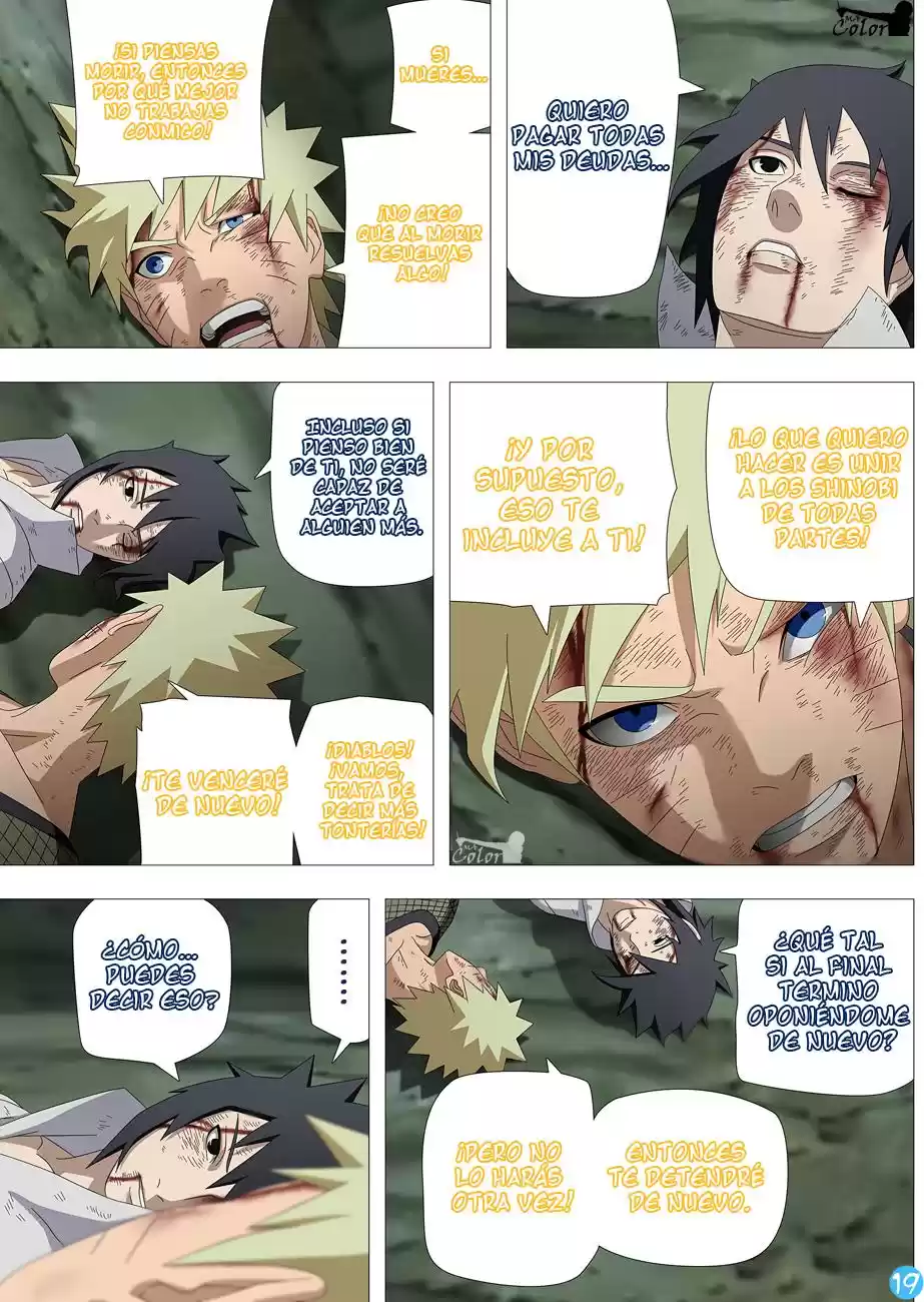 Naruto Full Color - Capítulo 698 - Página 19 - LectorTMOo