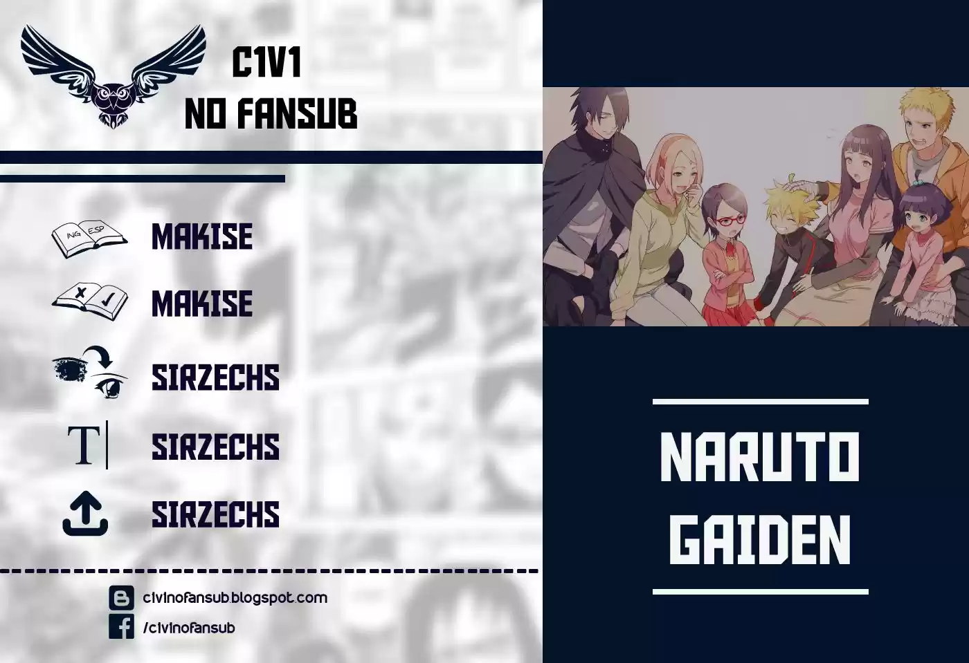 Naruto Gaiden: Nanadaime Hokage To Akairo No Hanatsuzuki - Capítulo 6 - Página 1 - LectorTMOo