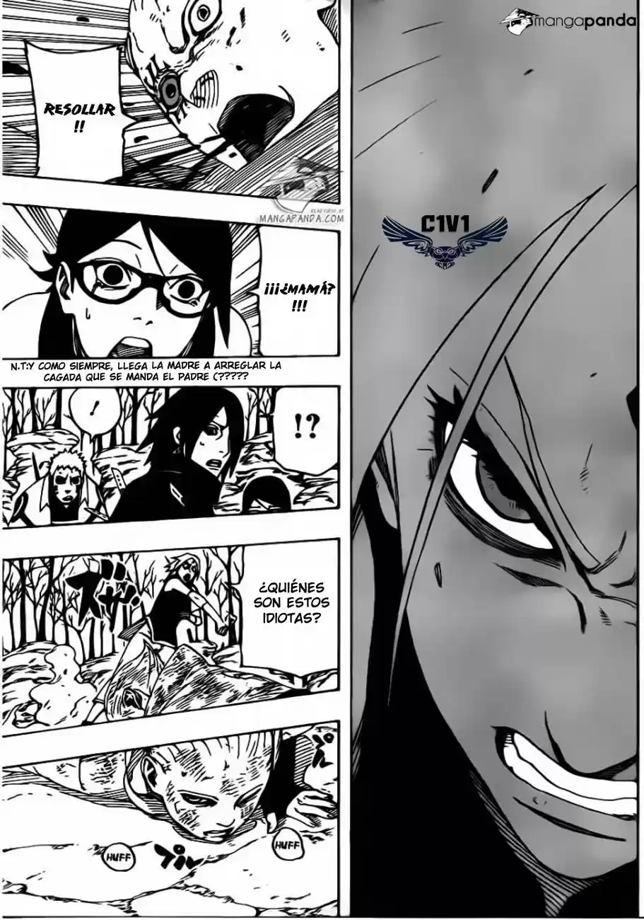 Naruto Gaiden: Nanadaime Hokage To Akairo No Hanatsuzuki - Capítulo 6 - Página 14 - LectorTMOo