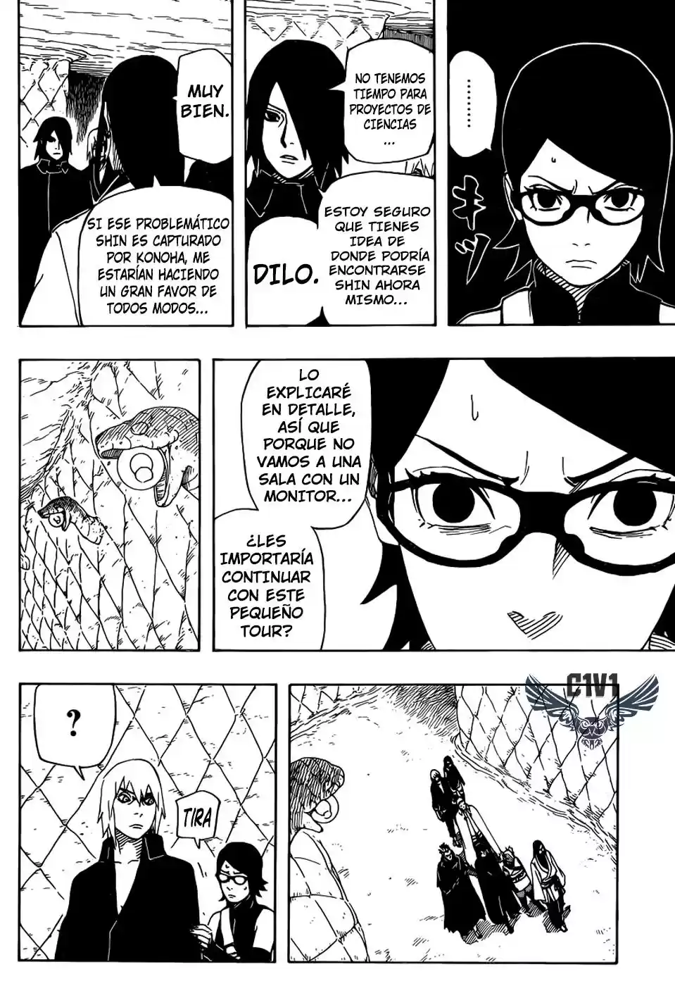 Naruto Gaiden: Nanadaime Hokage To Akairo No Hanatsuzuki - Capítulo 7 - Página 15 - LectorTMOo