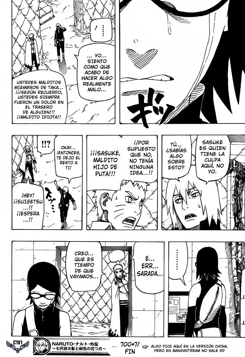 Naruto Gaiden: Nanadaime Hokage To Akairo No Hanatsuzuki - Capítulo 7 - Página 21 - LectorTMOo