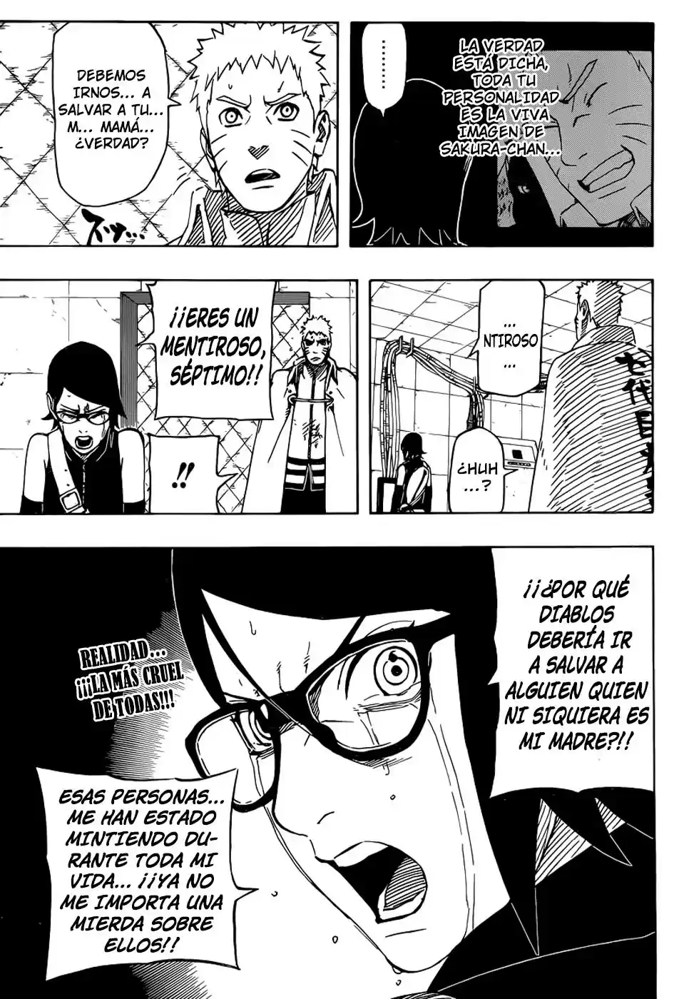 Naruto Gaiden: Nanadaime Hokage To Akairo No Hanatsuzuki - Capítulo 7 - Página 22 - LectorTMOo