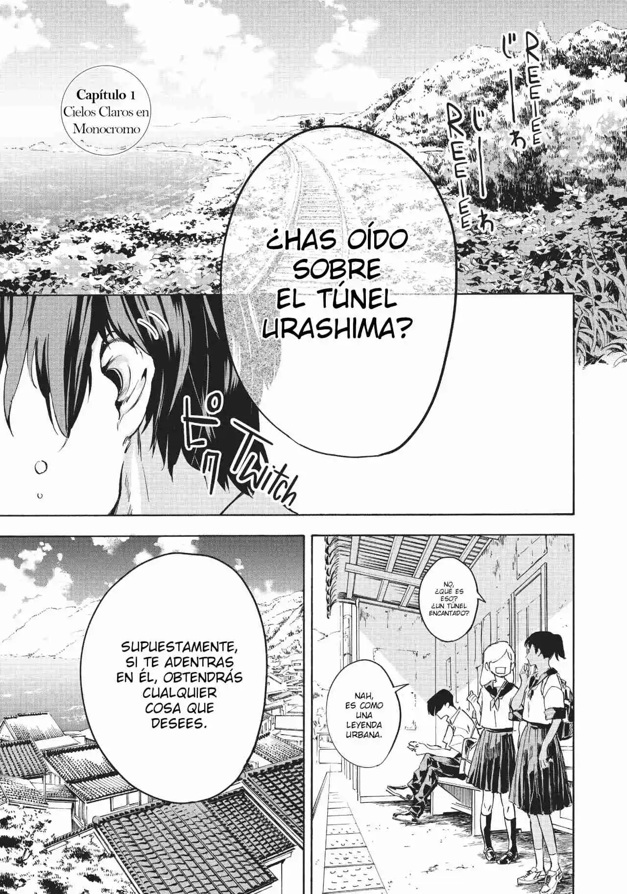 Natsu E No Tunnel, Sayonara No Deguchi: Gunjou - Capítulo 1 - Página 4 - LectorTMOo