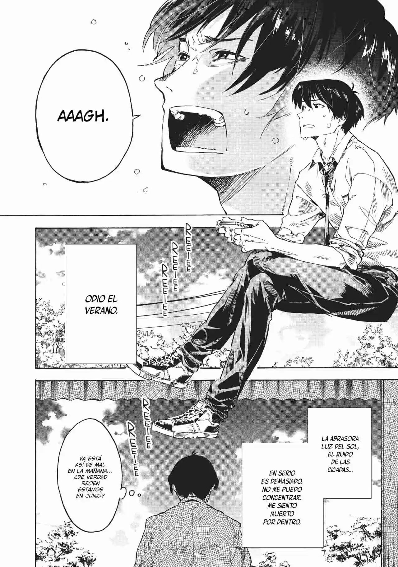 Natsu E No Tunnel, Sayonara No Deguchi: Gunjou - Capítulo 1 - Página 6 - LectorTMOo