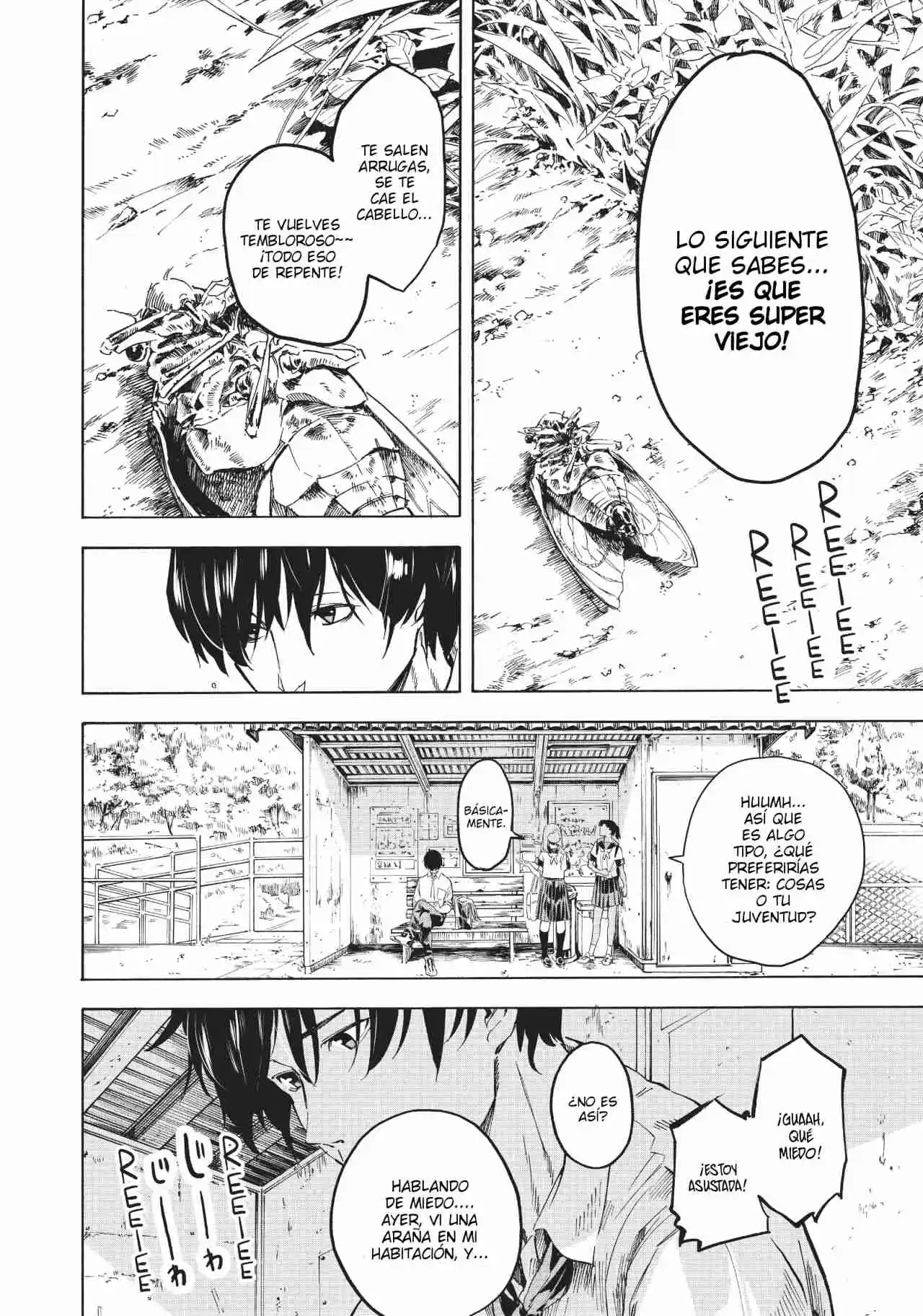 Natsu E No Tunnel, Sayonara No Deguchi: Gunjou - Capítulo 1 - Página 8 - LectorTMOo