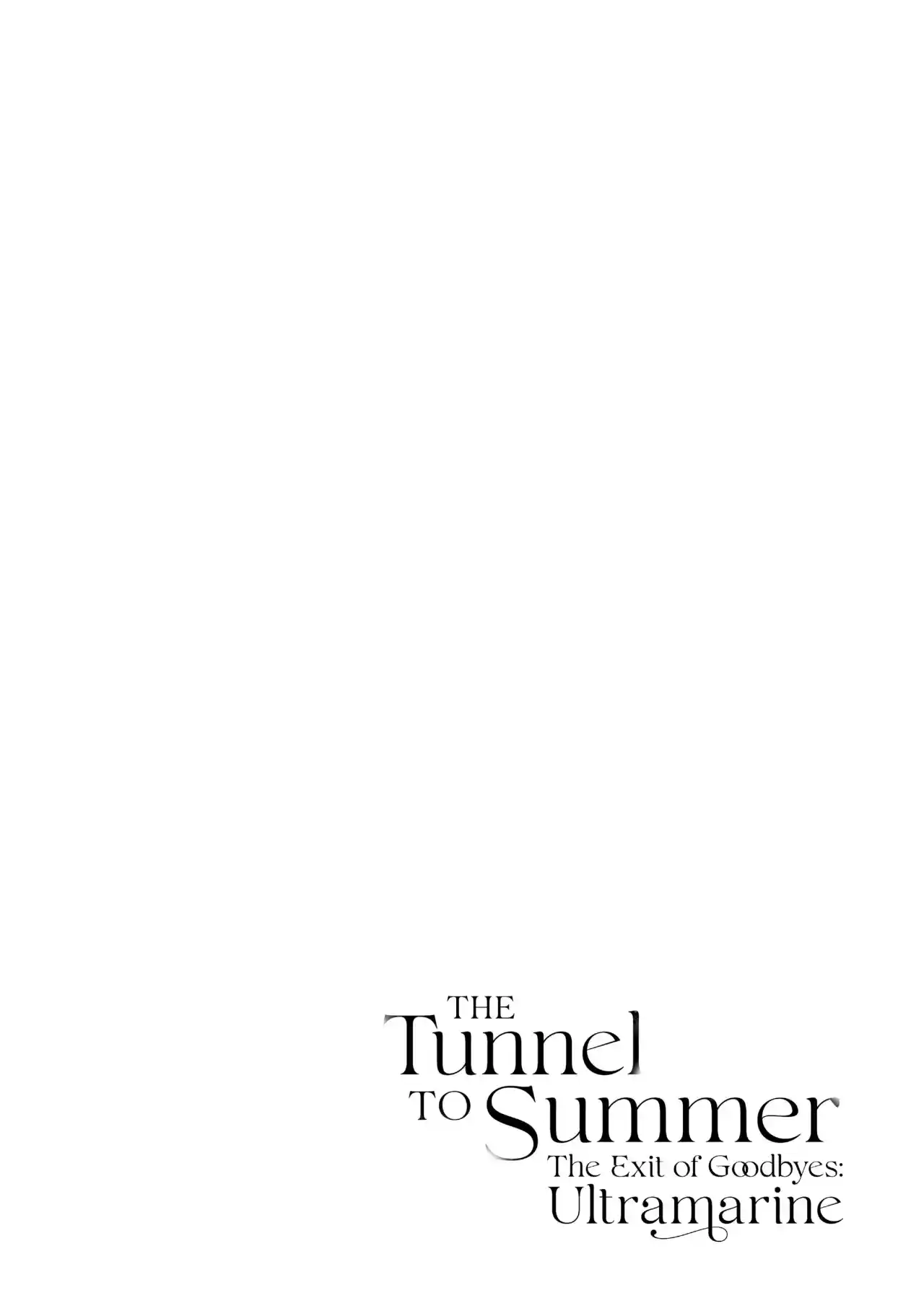 Natsu E No Tunnel, Sayonara No Deguchi: Gunjou - Capítulo 1 - Página 44 - LectorTMOo
