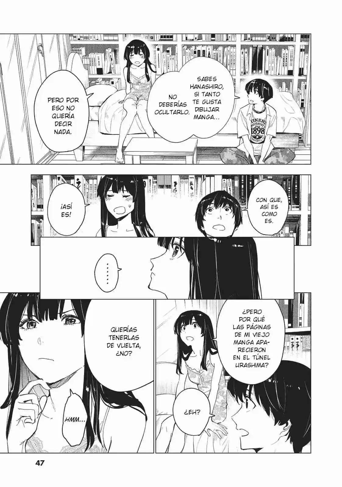 Natsu E No Tunnel, Sayonara No Deguchi: Gunjou - Capítulo 10 - Página 5 - LectorTMOo