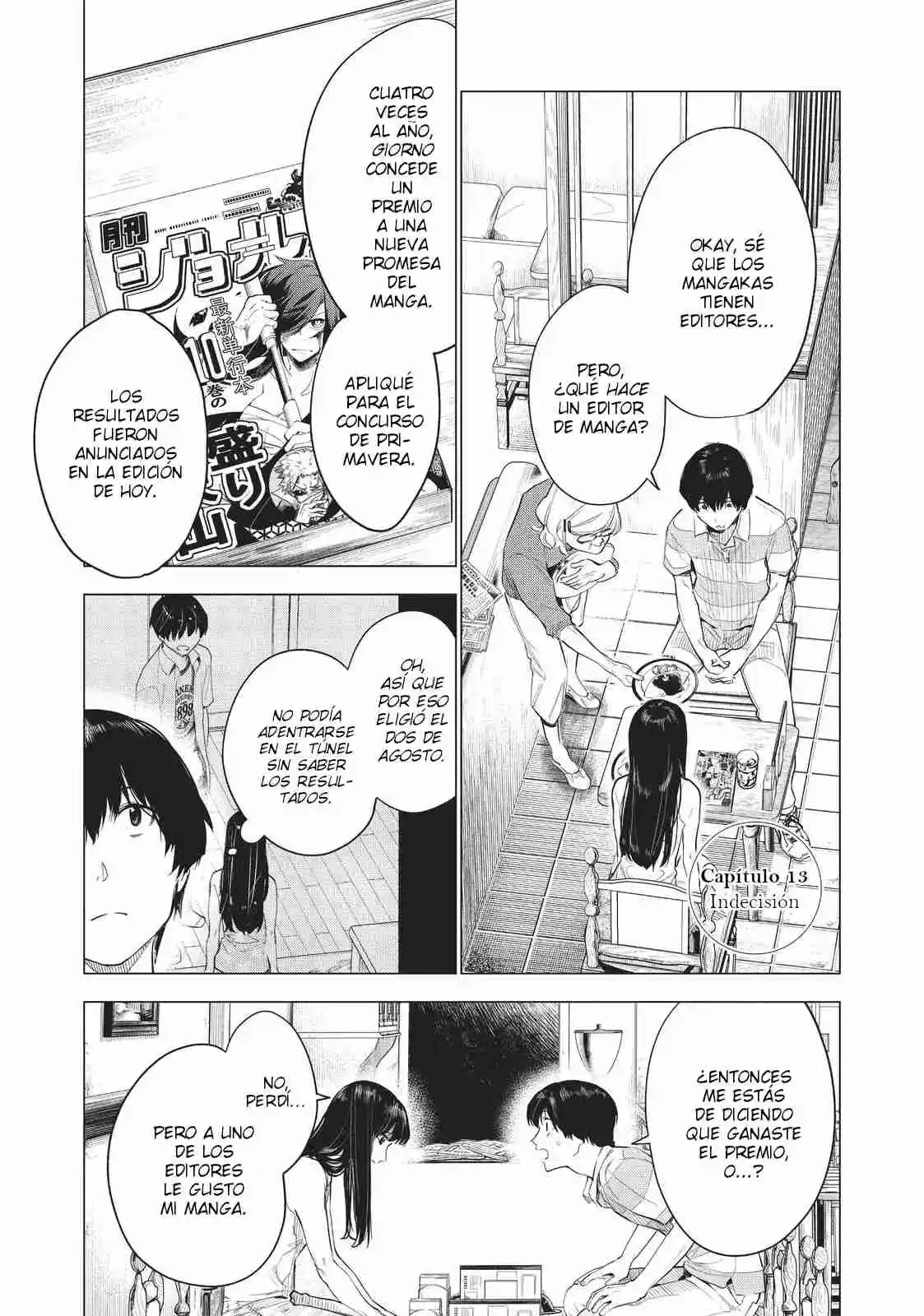 Natsu E No Tunnel, Sayonara No Deguchi: Gunjou - Capítulo 13 - Página 4 - LectorTMOo