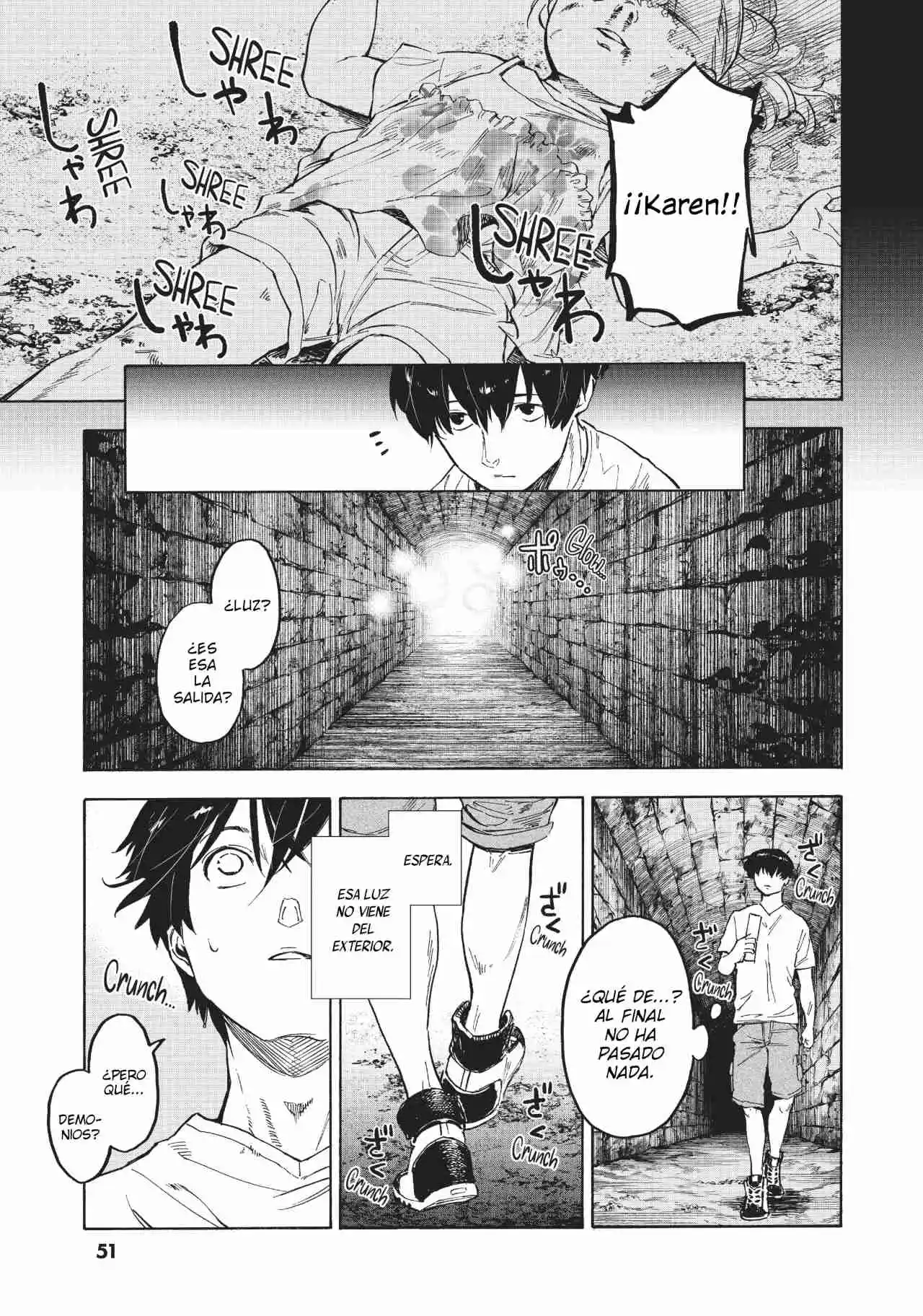 Natsu E No Tunnel, Sayonara No Deguchi: Gunjou - Capítulo 2 - Página 7 - LectorTMOo