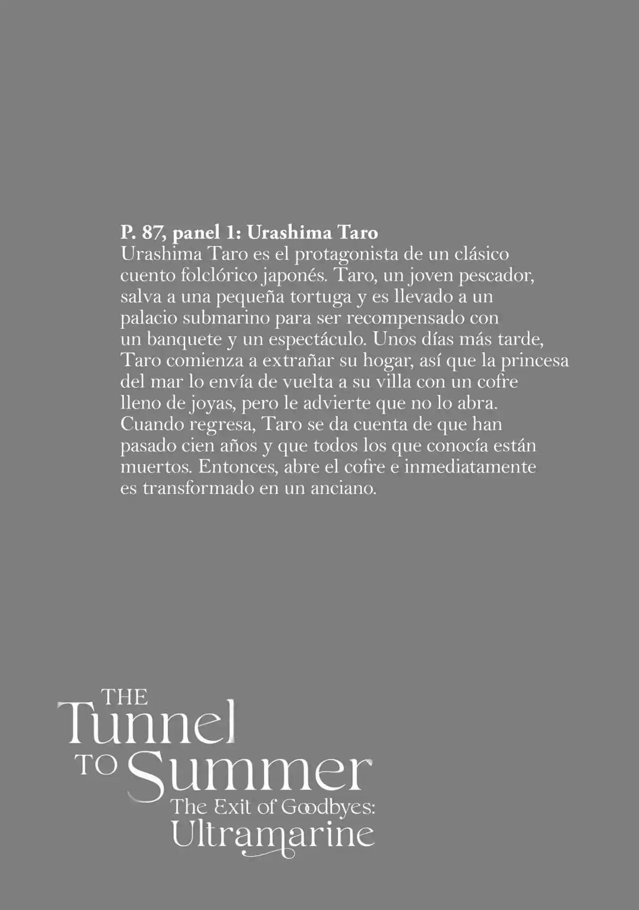 Natsu E No Tunnel, Sayonara No Deguchi: Gunjou - Capítulo 3 - Página 37 - LectorTMOo