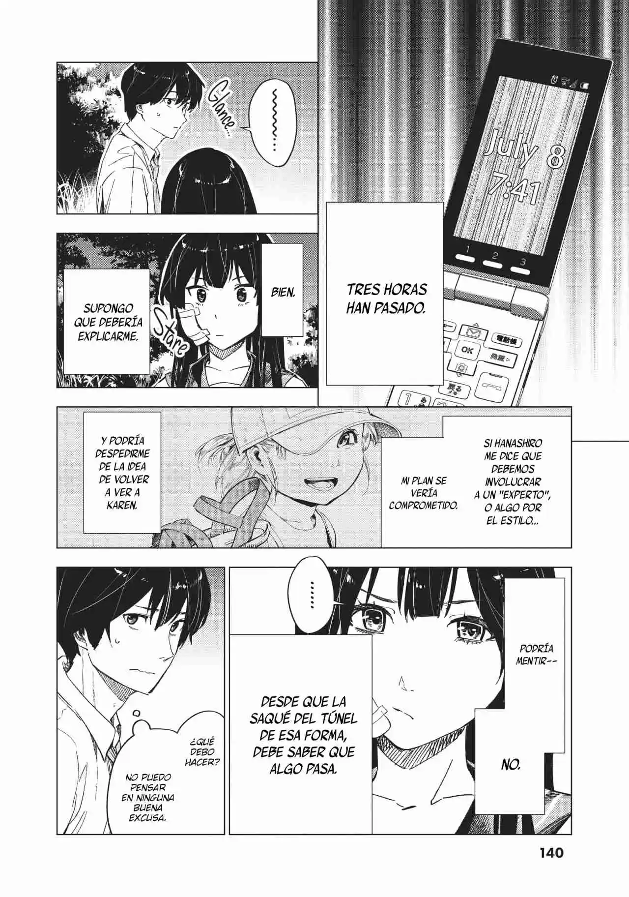 Natsu E No Tunnel, Sayonara No Deguchi: Gunjou - Capítulo 4 - Página 22 - LectorTMOo