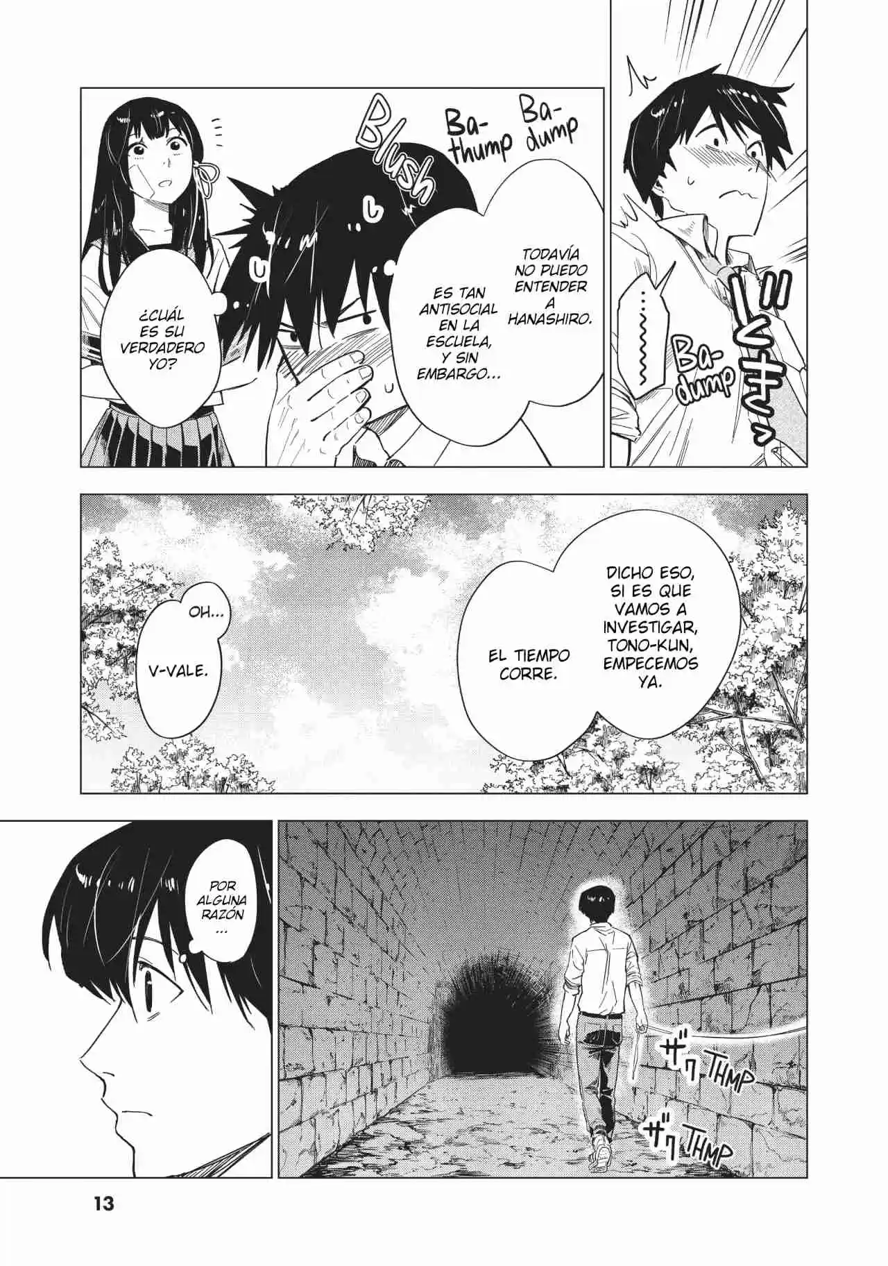 Natsu E No Tunnel, Sayonara No Deguchi: Gunjou - Capítulo 5 - Página 14 - LectorTMOo