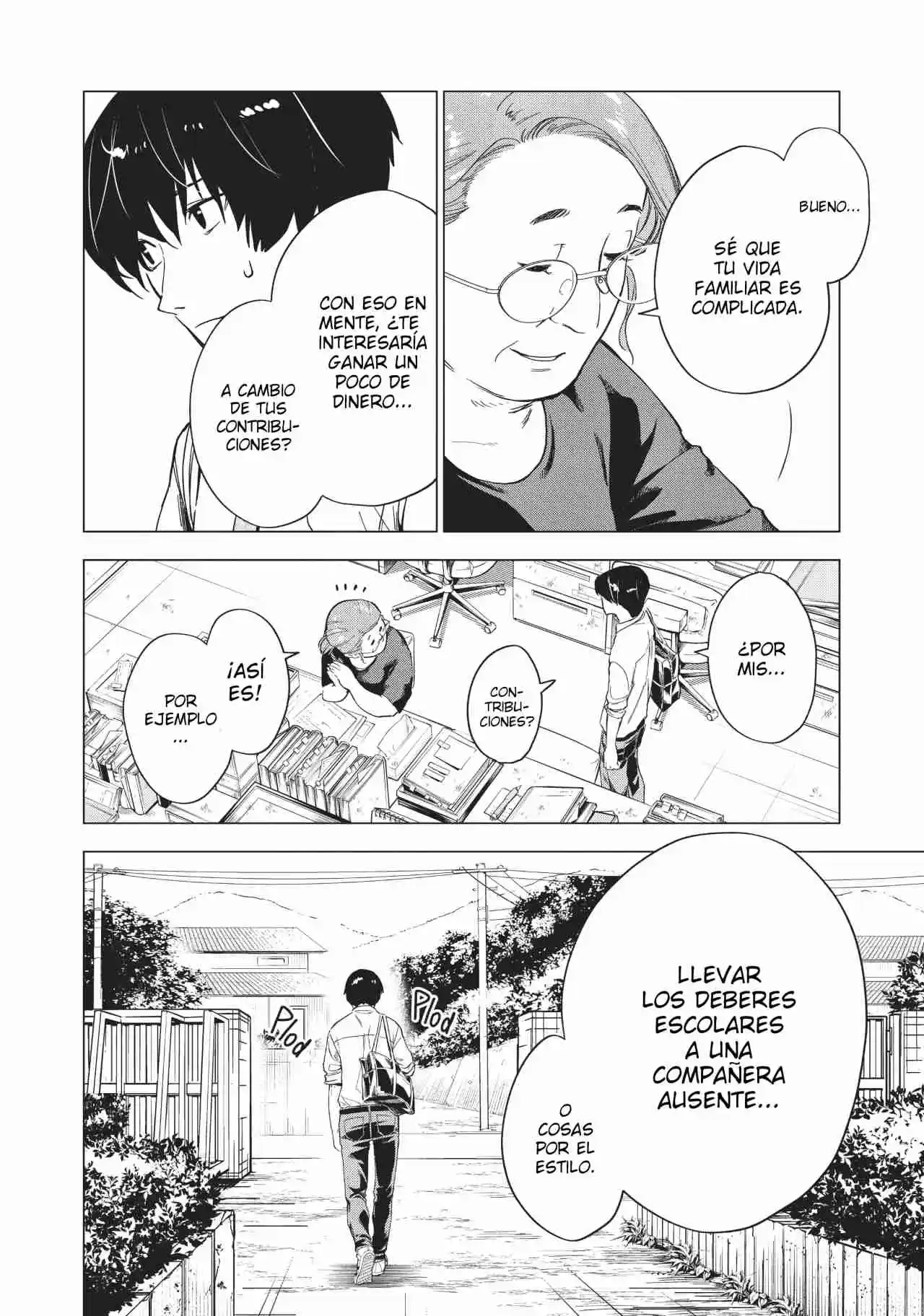 Natsu E No Tunnel, Sayonara No Deguchi: Gunjou - Capítulo 5 - Página 33 - LectorTMOo