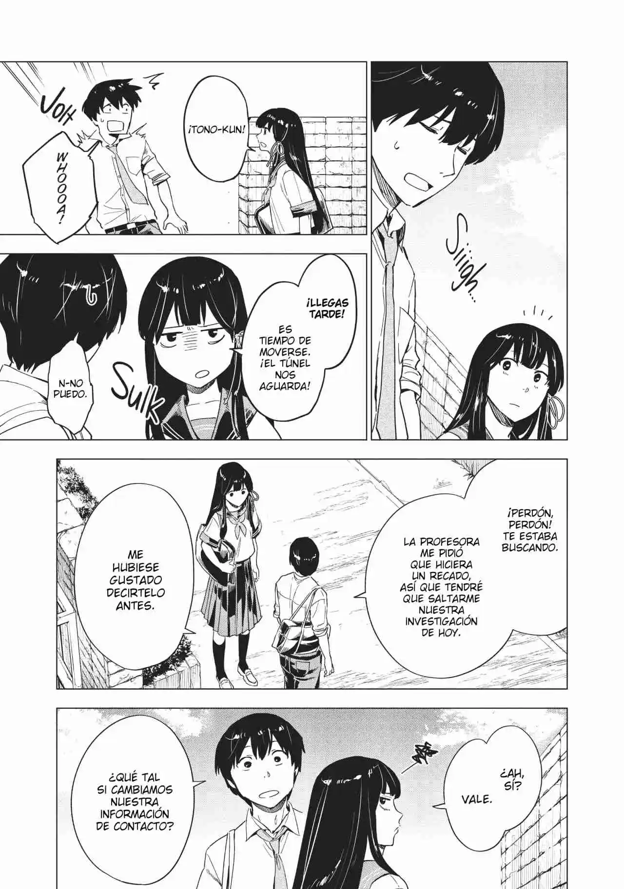 Natsu E No Tunnel, Sayonara No Deguchi: Gunjou - Capítulo 5 - Página 34 - LectorTMOo