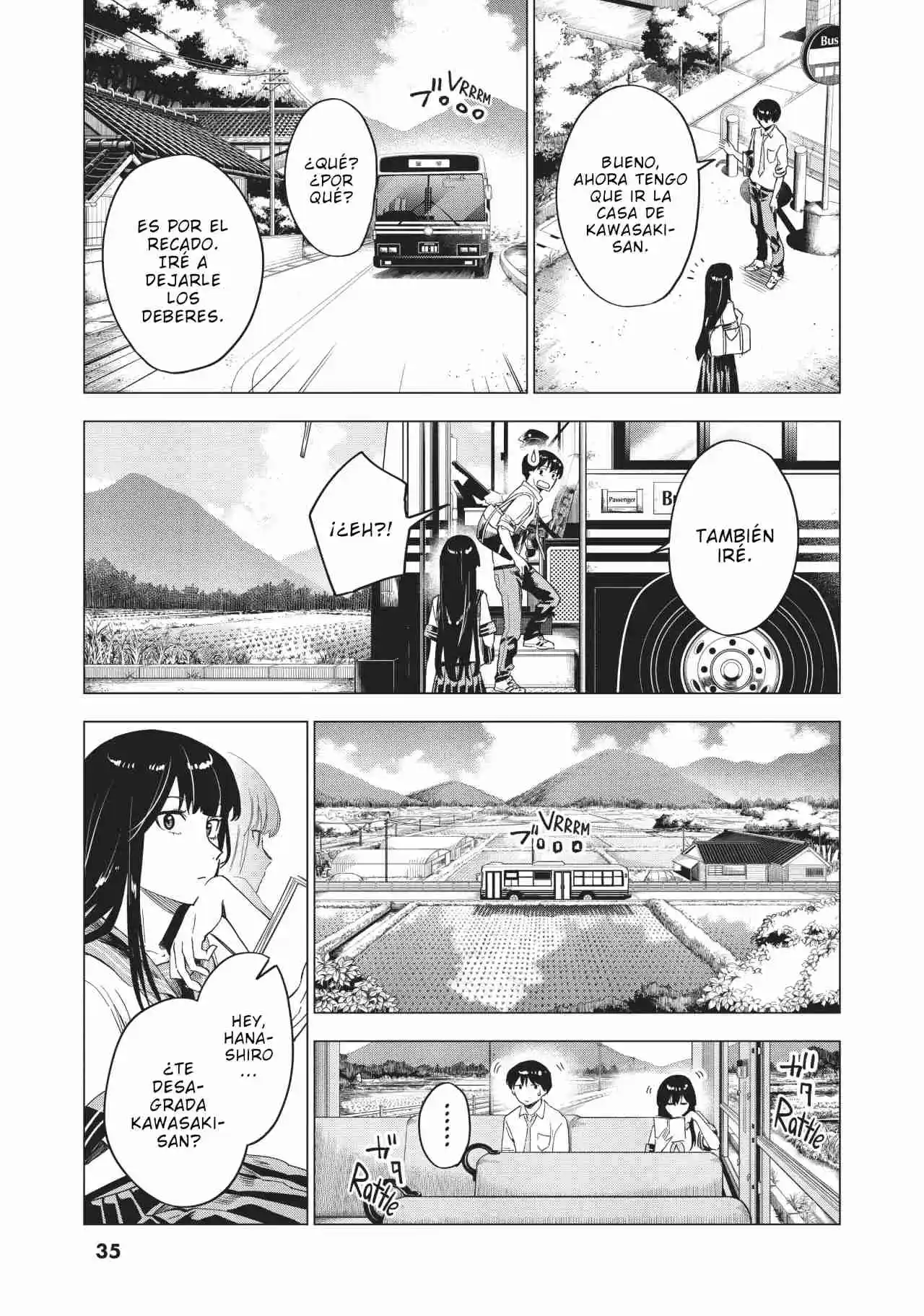 Natsu E No Tunnel, Sayonara No Deguchi: Gunjou - Capítulo 5 - Página 36 - LectorTMOo