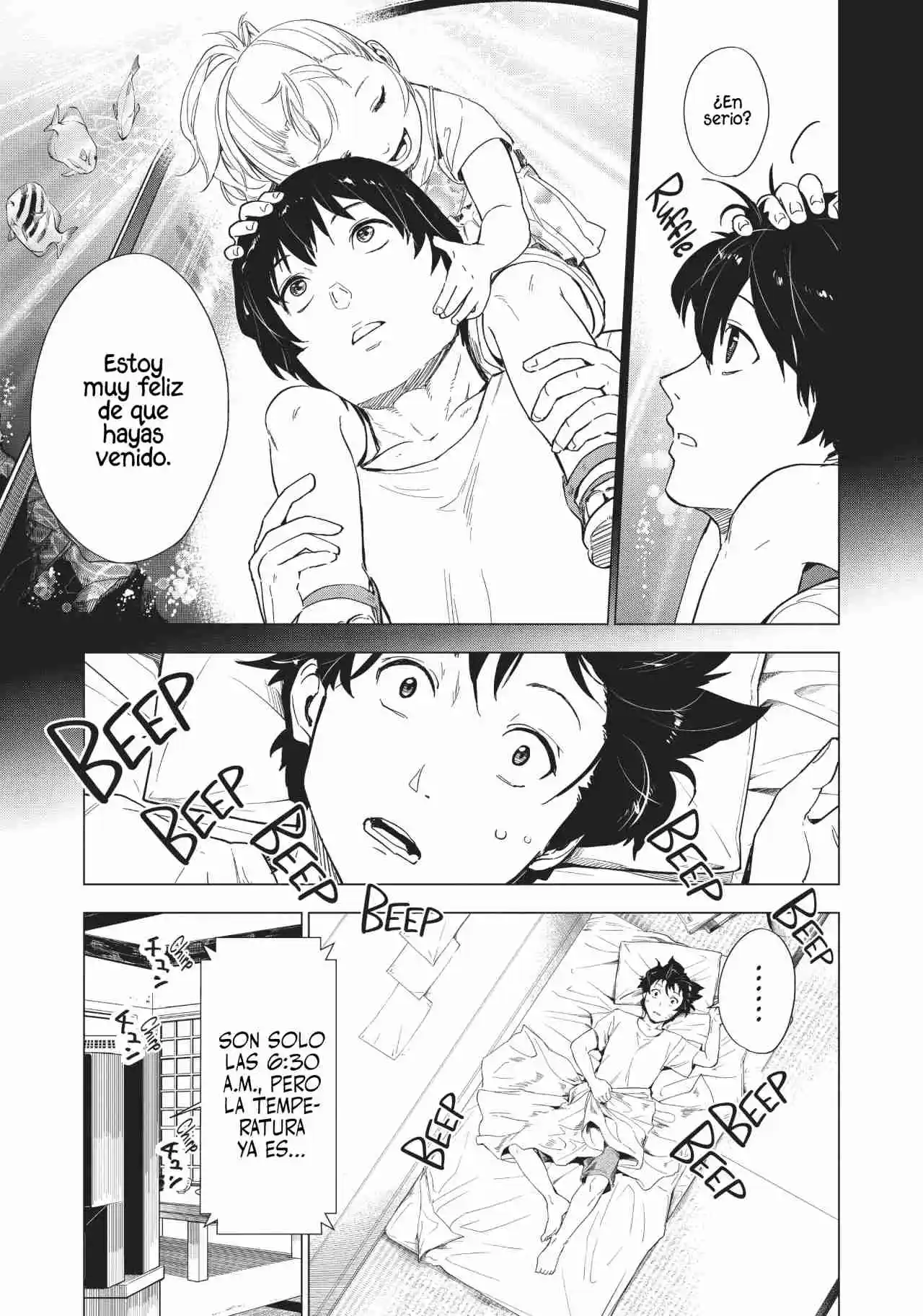 Natsu E No Tunnel, Sayonara No Deguchi: Gunjou - Capítulo 6 - Página 33 - LectorTMOo
