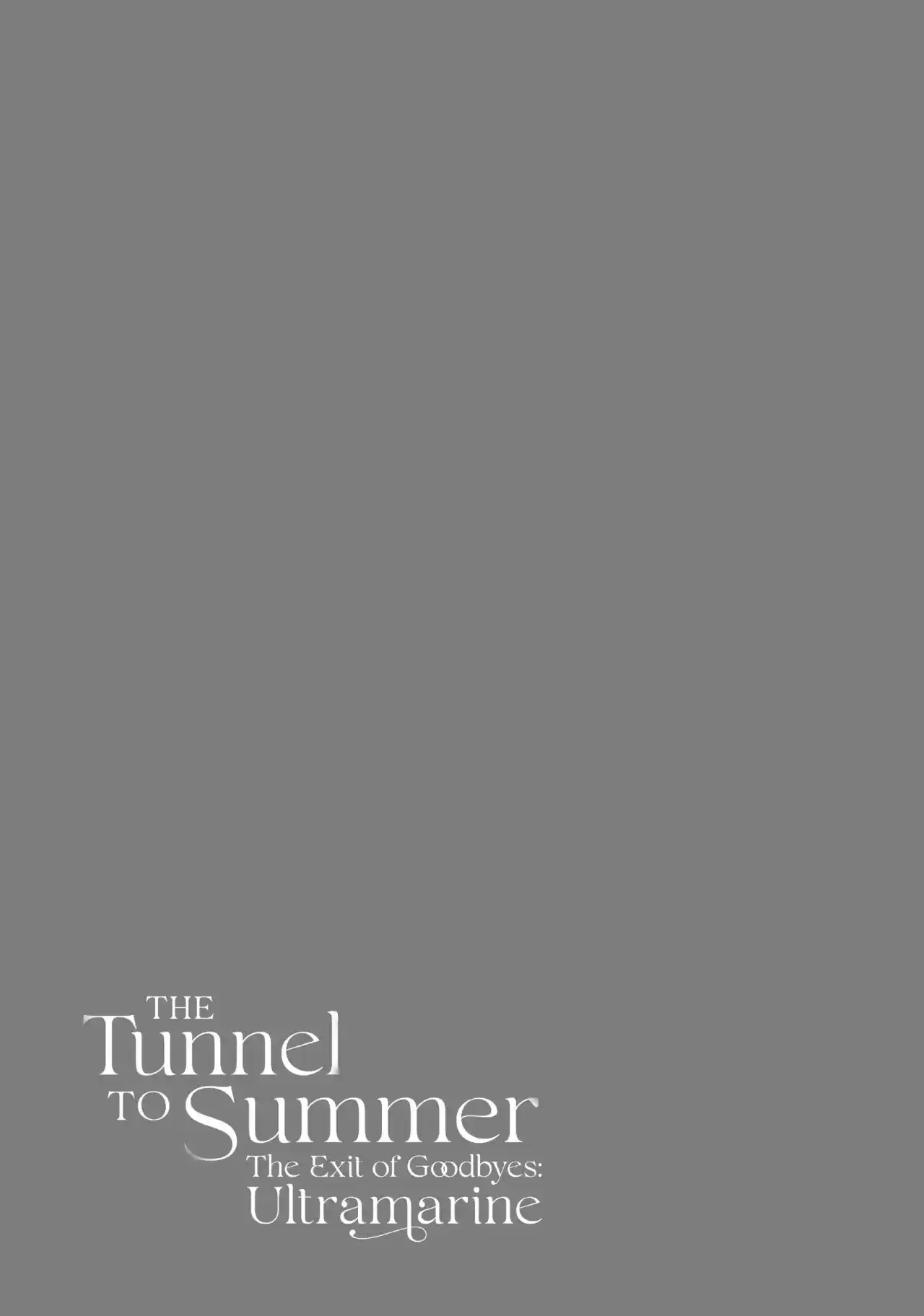 Natsu E No Tunnel, Sayonara No Deguchi: Gunjou - Capítulo 8 - Página 37 - LectorTMOo