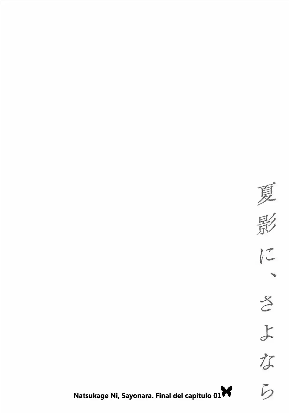 Natsukage Ni, Sayonara. - Capítulo 1 - Página 34 - LectorTMOo