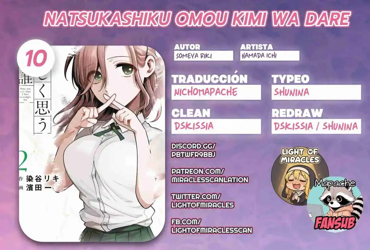 Natsukashiku Omou Kimi Wa Dare - Capítulo 10 - Página 1 - LectorTMOo
