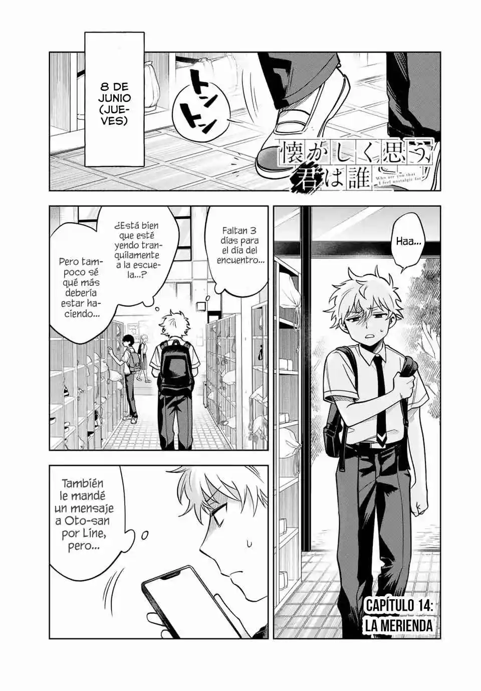 Natsukashiku Omou Kimi Wa Dare - Capítulo 14 - Página 3 - LectorTMOo