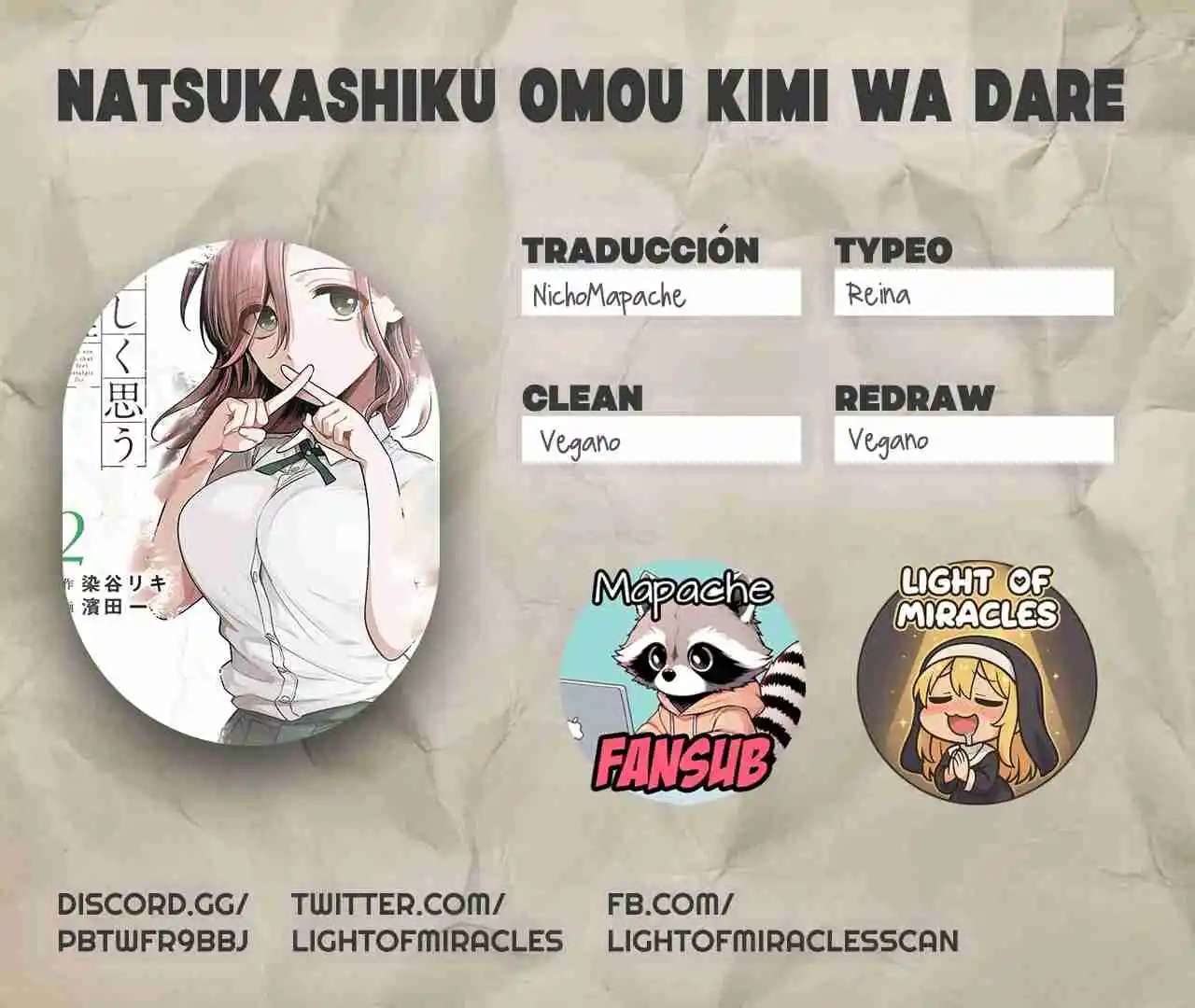 Natsukashiku Omou Kimi Wa Dare - Capítulo 15 - Página 1 - LectorTMOo