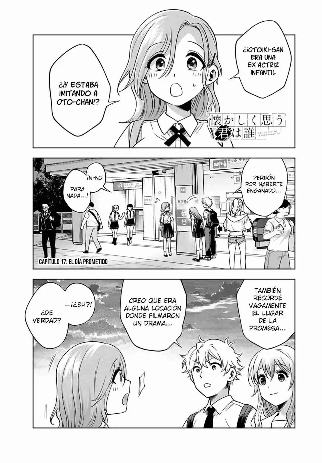 Natsukashiku Omou Kimi Wa Dare - Capítulo 17 - Página 3 - LectorTMOo