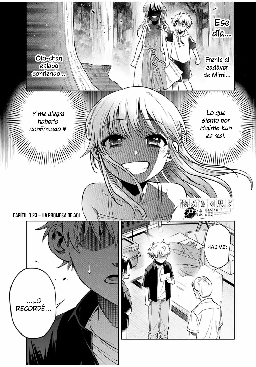 Natsukashiku Omou Kimi Wa Dare - Capítulo 23 - Página 3 - LectorTMOo