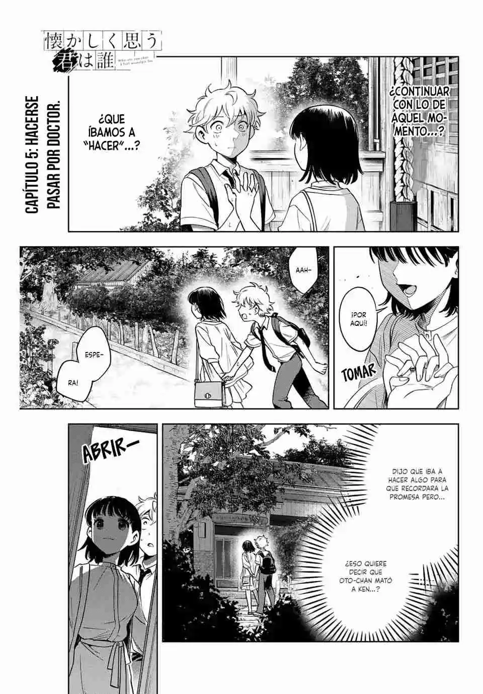 Natsukashiku Omou Kimi Wa Dare - Capítulo 5 - Página 2 - LectorTMOo