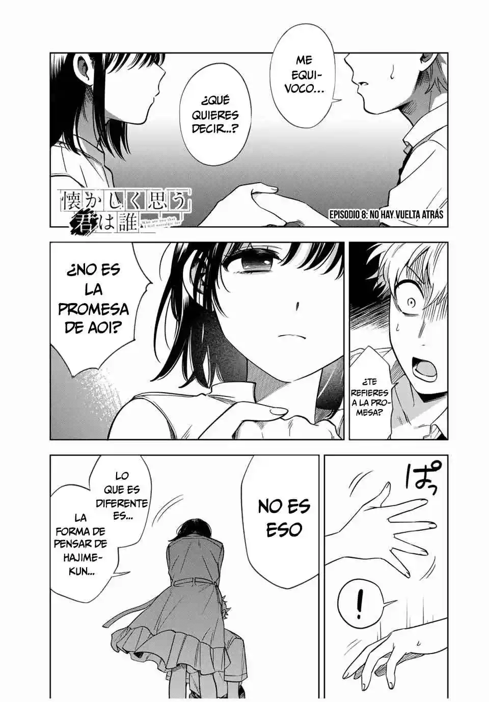 Natsukashiku Omou Kimi Wa Dare - Capítulo 8 - Página 3 - LectorTMOo