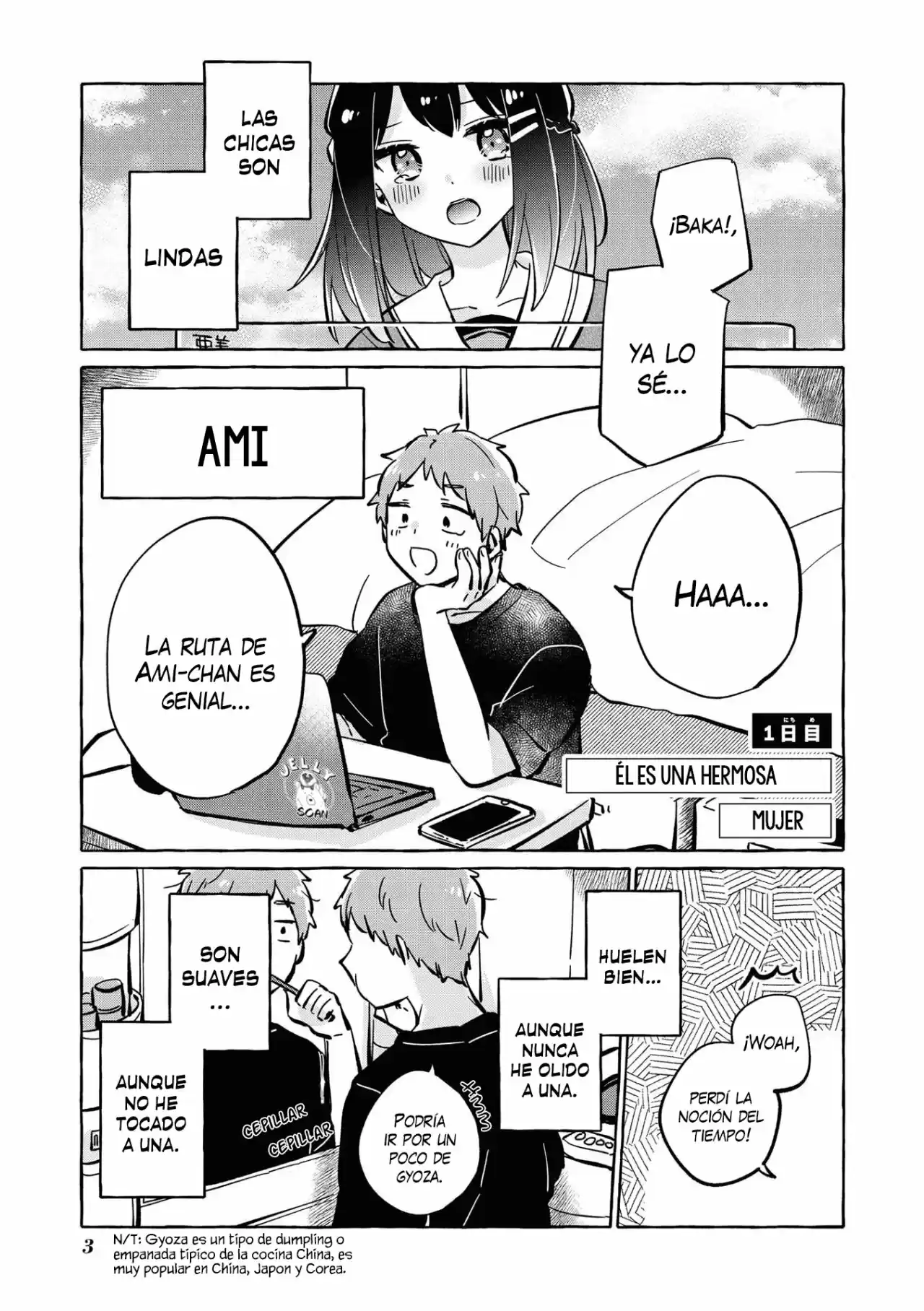 Natsuki-kun Wa Kyou Mo Kirei - Capítulo 1 - Página 5 - LectorTMOo