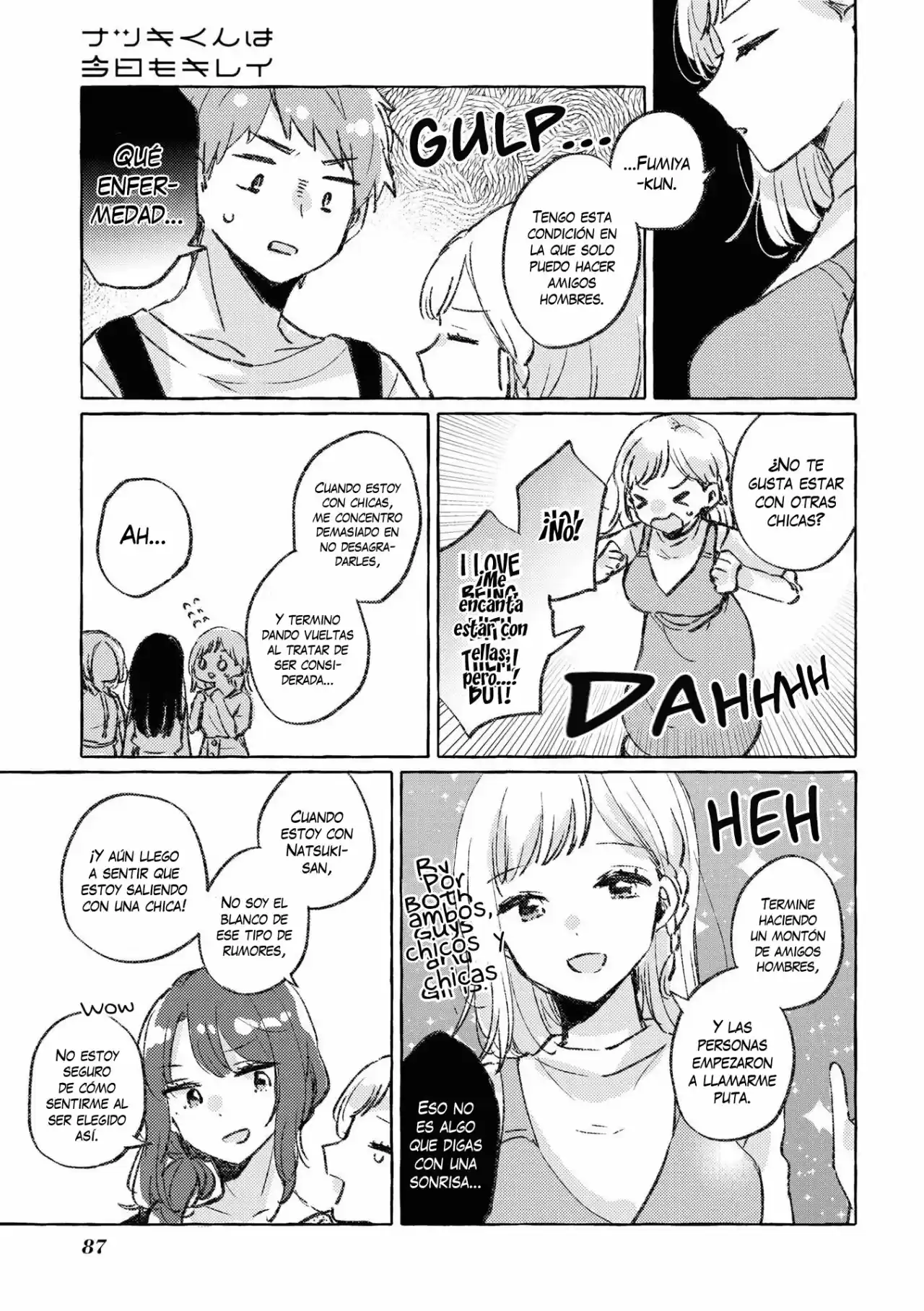 Natsuki-kun Wa Kyou Mo Kirei - Capítulo 11 - Página 6 - LectorTMOo