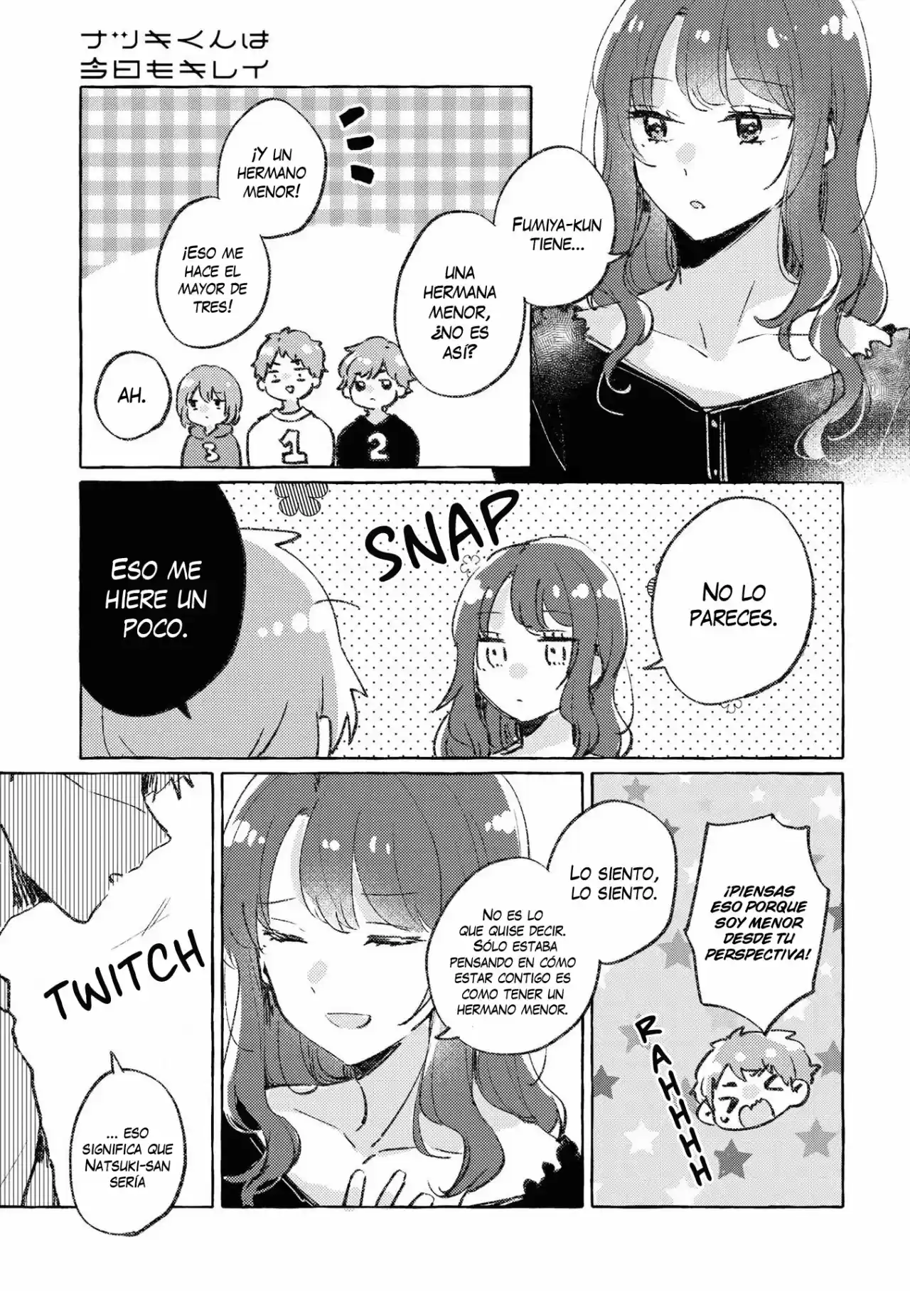 Natsuki-kun Wa Kyou Mo Kirei - Capítulo 12 - Página 4 - LectorTMOo