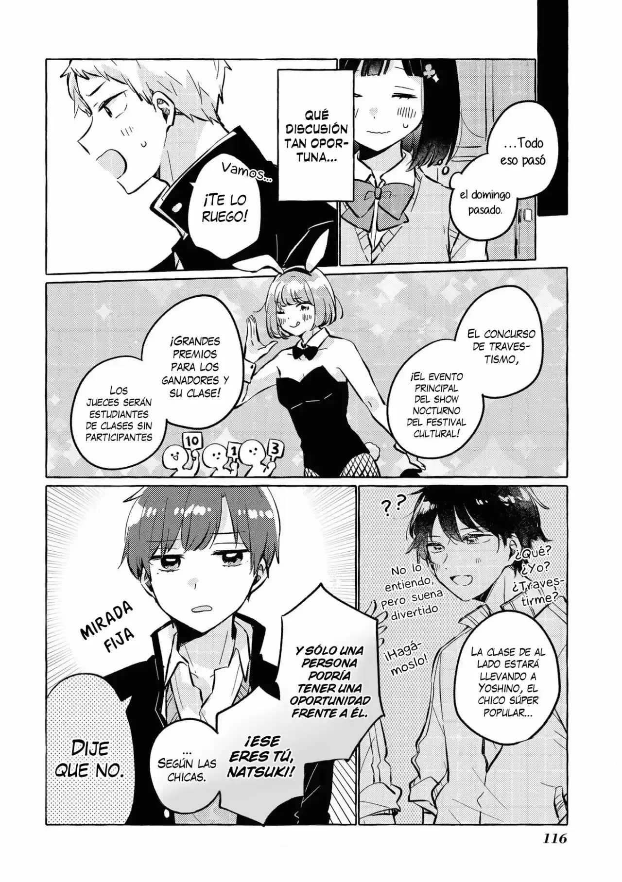 Natsuki-kun Wa Kyou Mo Kirei - Capítulo 15 - Página 7 - LectorTMOo