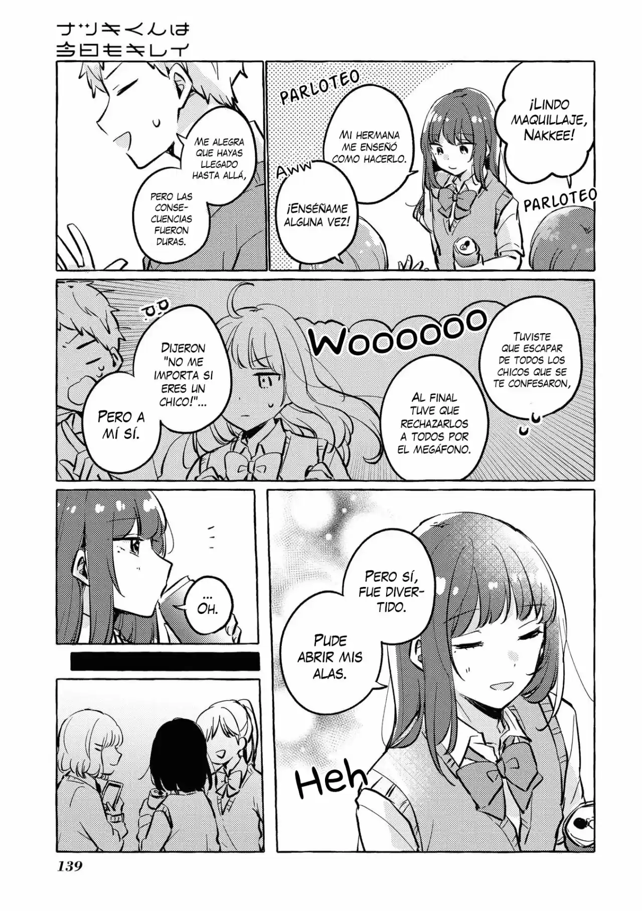 Natsuki-kun Wa Kyou Mo Kirei - Capítulo 16 - Página 14 - LectorTMOo