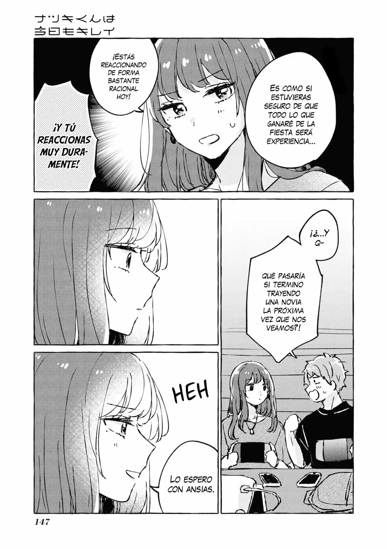Natsuki-kun Wa Kyou Mo Kirei - Capítulo 17 - Página 4 - LectorTMOo