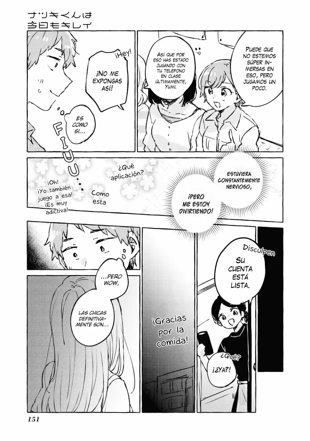 Natsuki-kun Wa Kyou Mo Kirei - Capítulo 17 - Página 8 - LectorTMOo