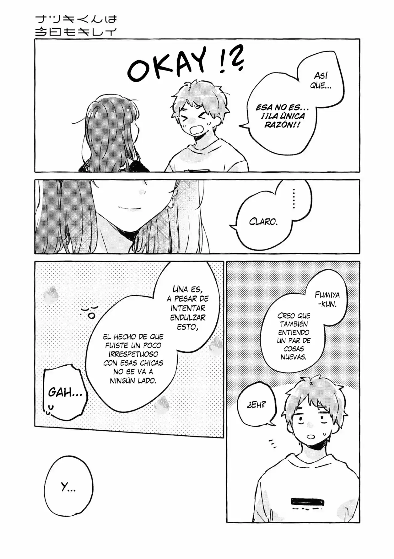 Natsuki-kun Wa Kyou Mo Kirei - Capítulo 17 - Página 16 - LectorTMOo