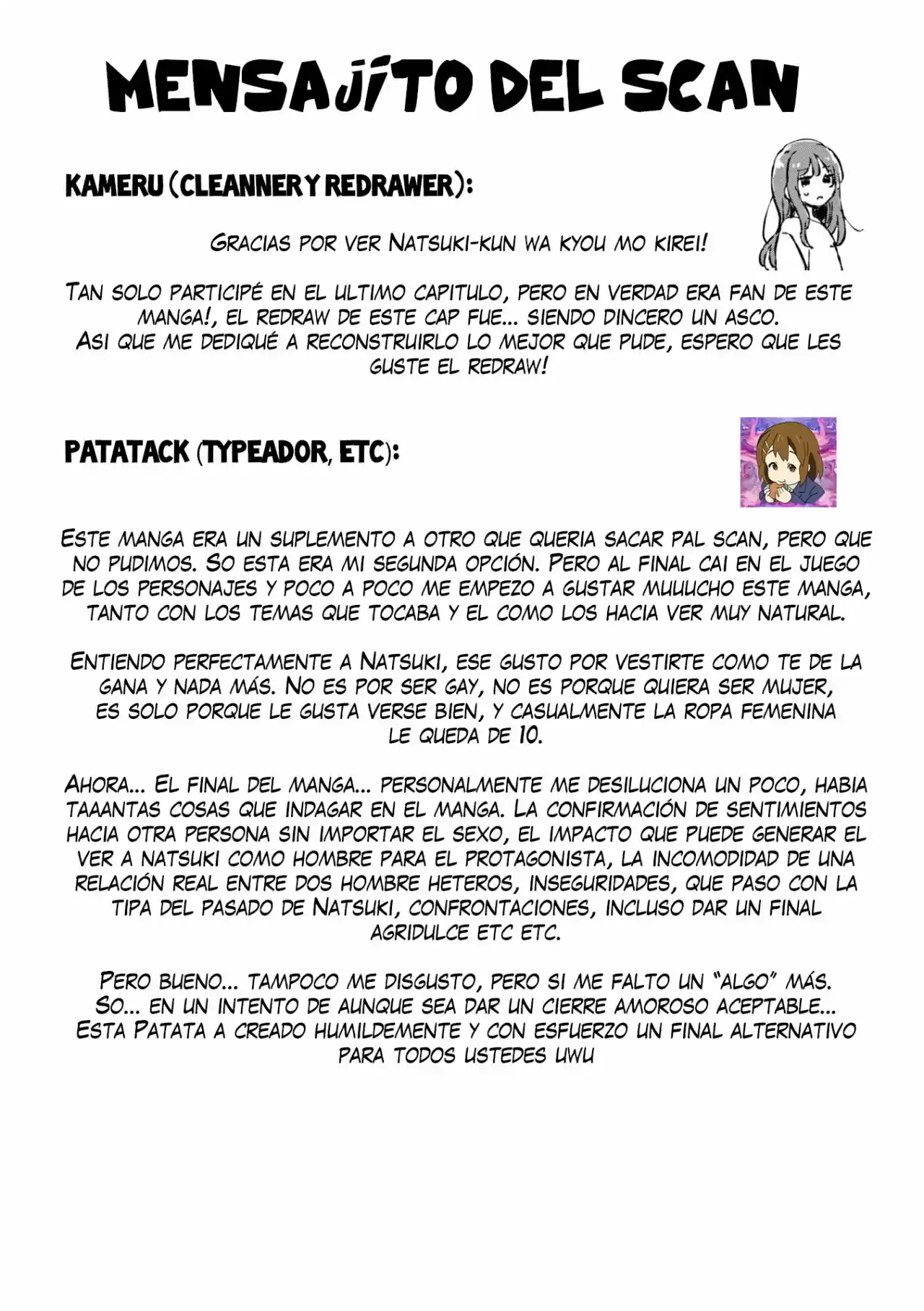 Natsuki-kun Wa Kyou Mo Kirei - Capítulo 17 - Página 18 - LectorTMOo