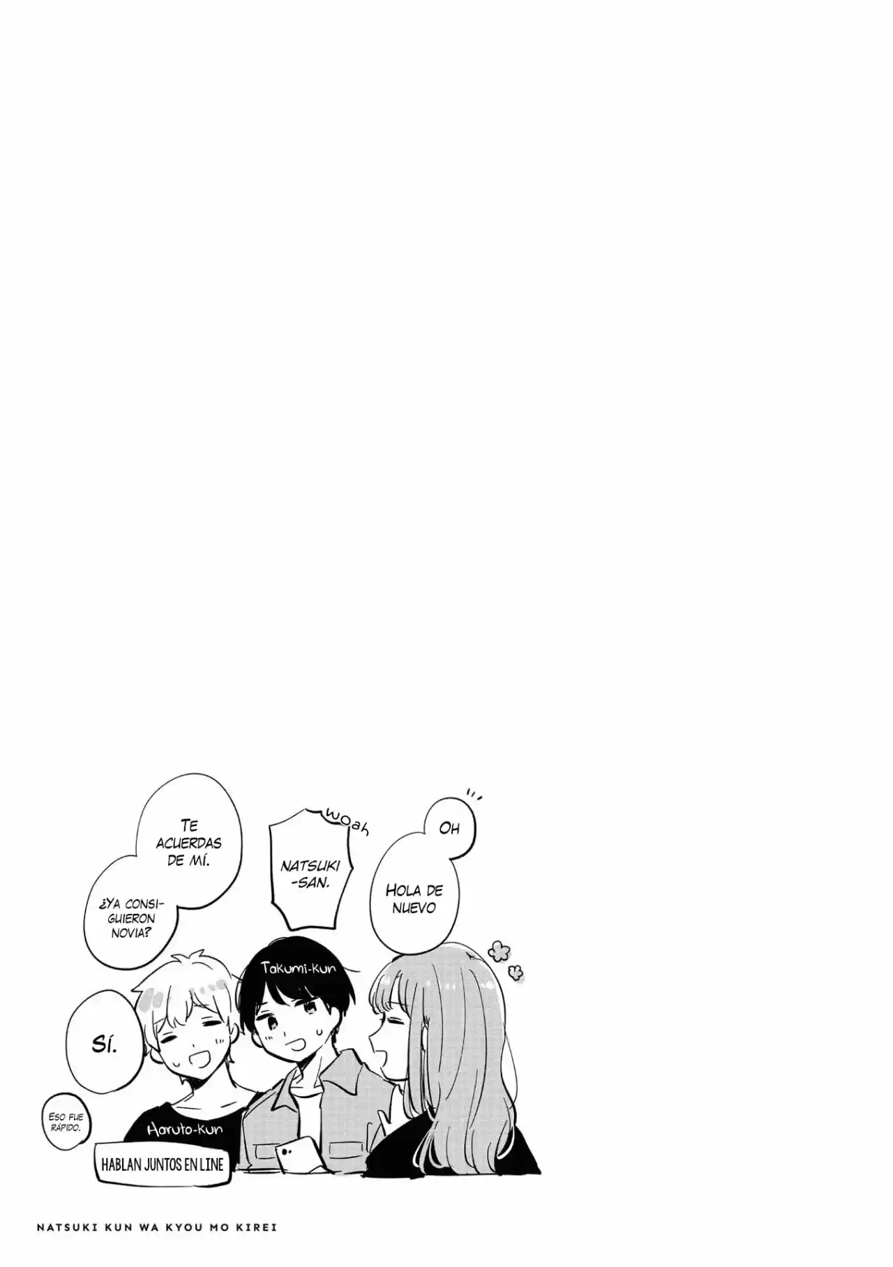 Natsuki-kun Wa Kyou Mo Kirei - Capítulo 3 - Página 12 - LectorTMOo