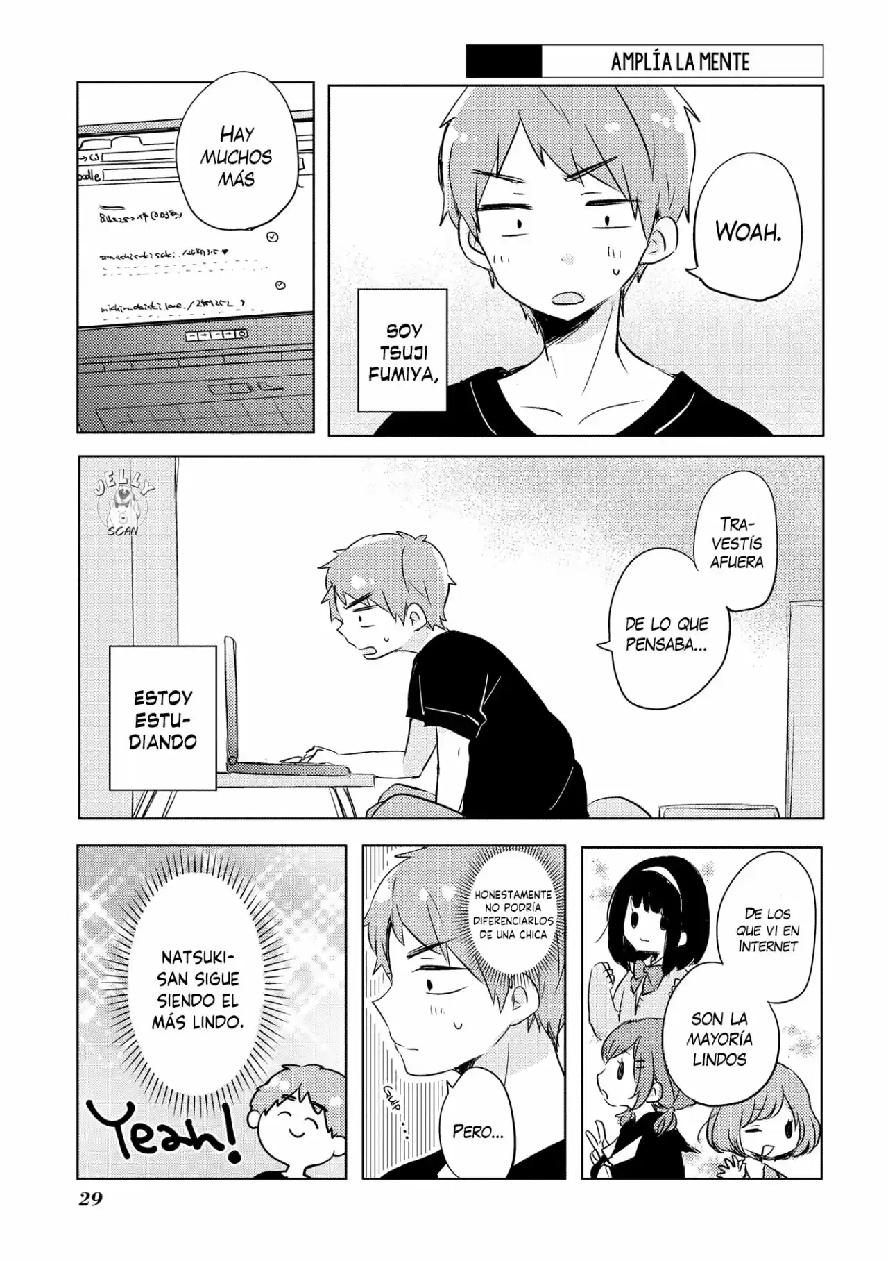 Natsuki-kun Wa Kyou Mo Kirei - Capítulo 4 - Página 3 - LectorTMOo