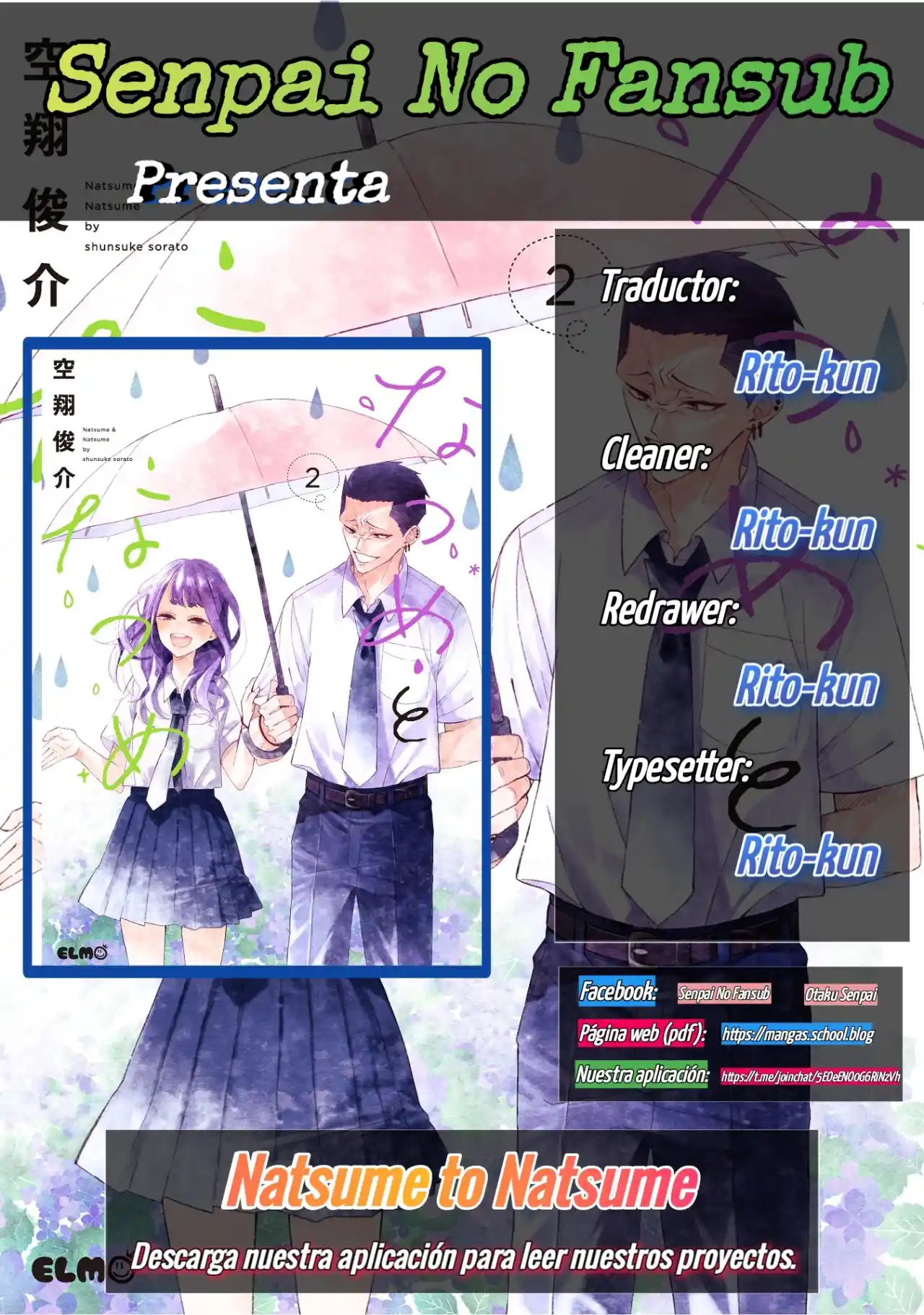 Natsume To Natsume - Capítulo 8.10 - Página 1 - LectorTMOo