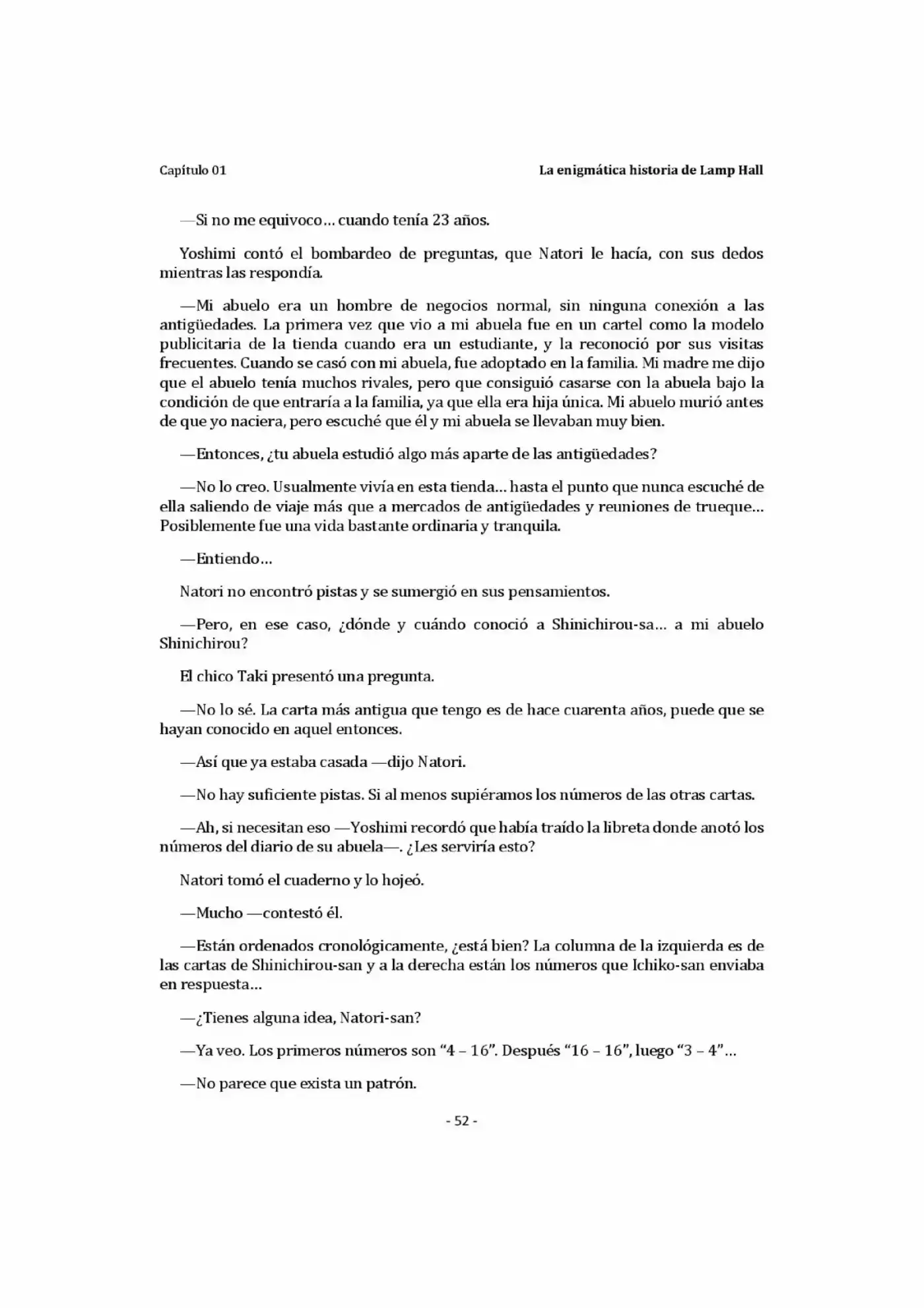 Natsume Yuujinchou Novela Ligera (Novela) - Capítulo 1.50 - Página 2 - LectorTMOo